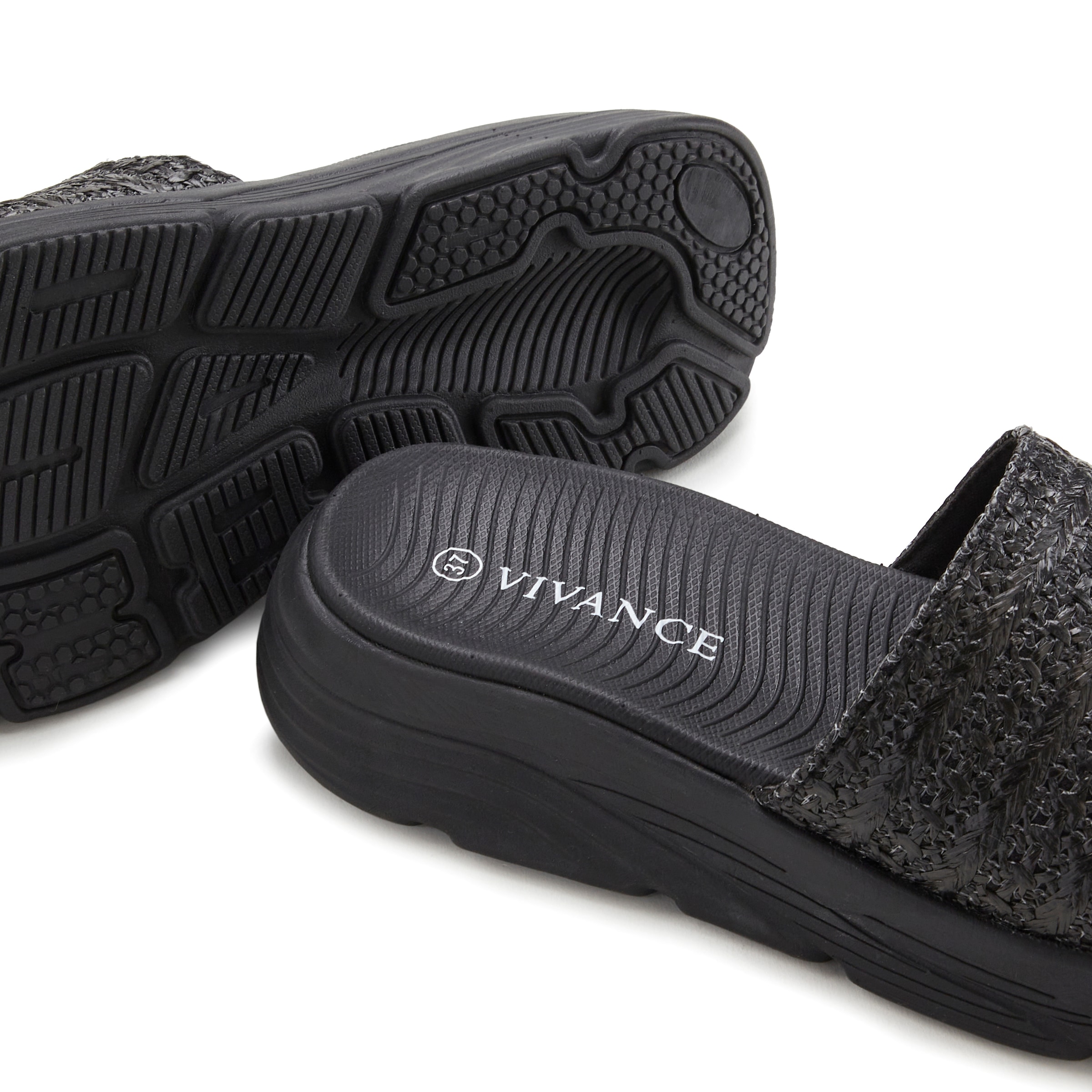 Vivance Pantolette »Mule, Sandale, Sommerschuh, offener Schuh,«  NEU mit modischer Sohle VEGAN
