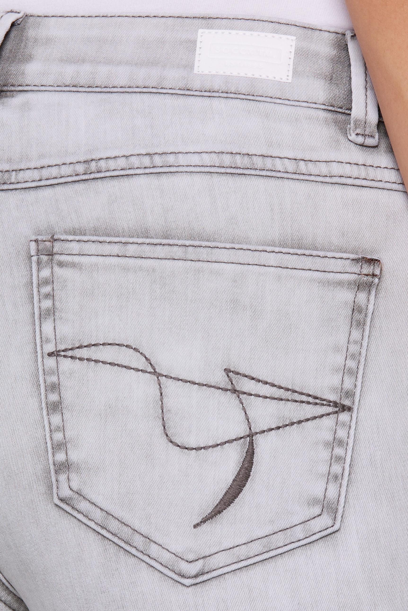 SOCCX Jeansshorts, mit normaler Leibhöhe