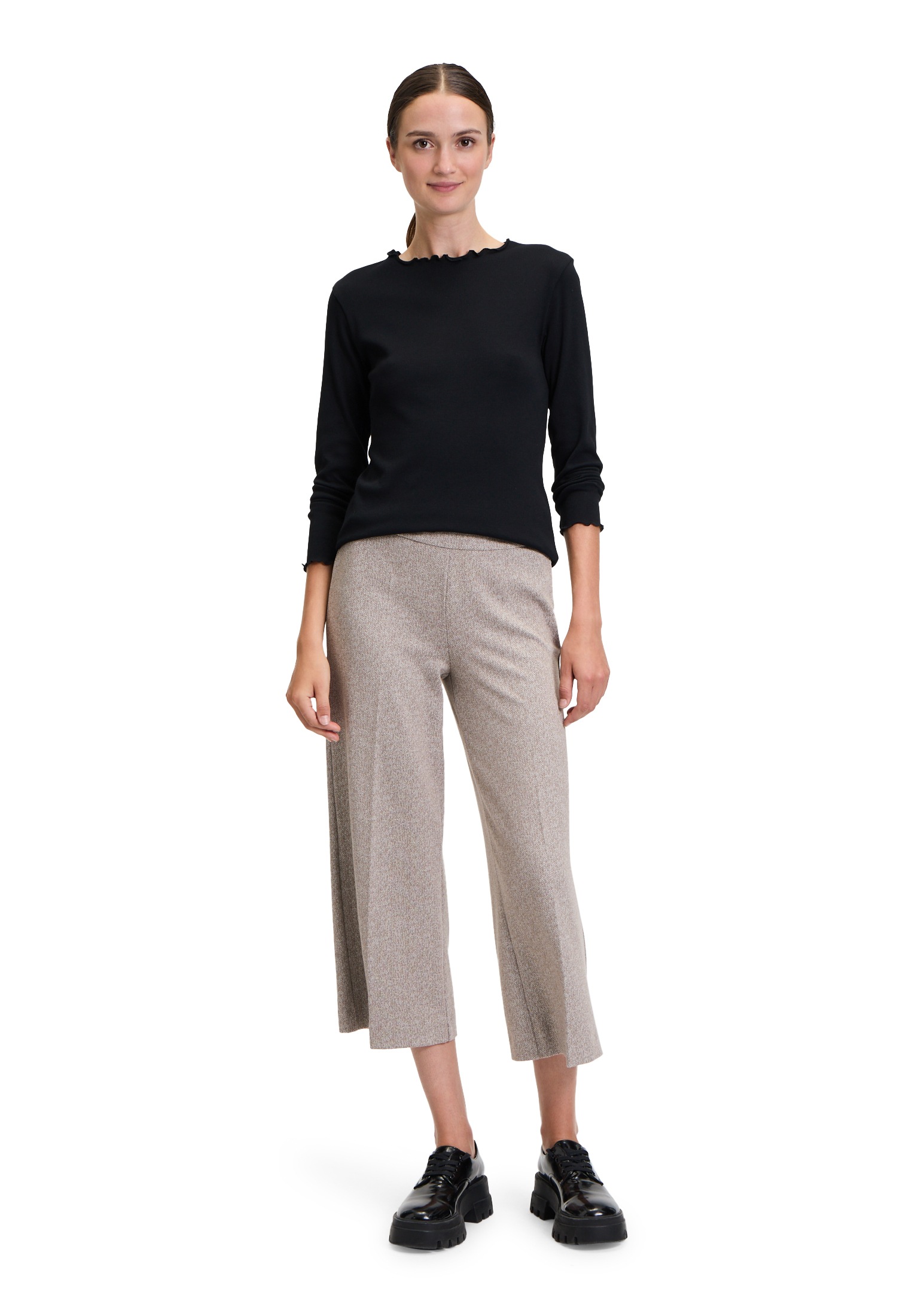 Cartoon Culotte »Cartoon Damen Culotte mit Bügelfalte«, Muster