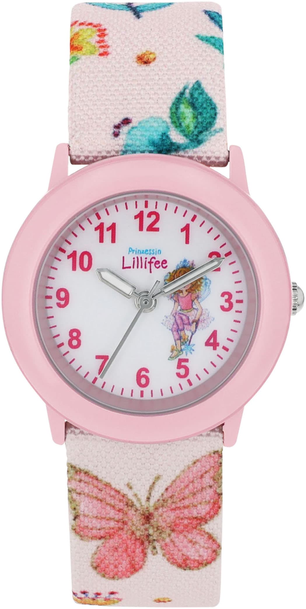 Prinzessin Lillifee Quarzuhr, Armbanduhr, Kinderuhr, Mädchenuhr, ideal auch als Geschenk