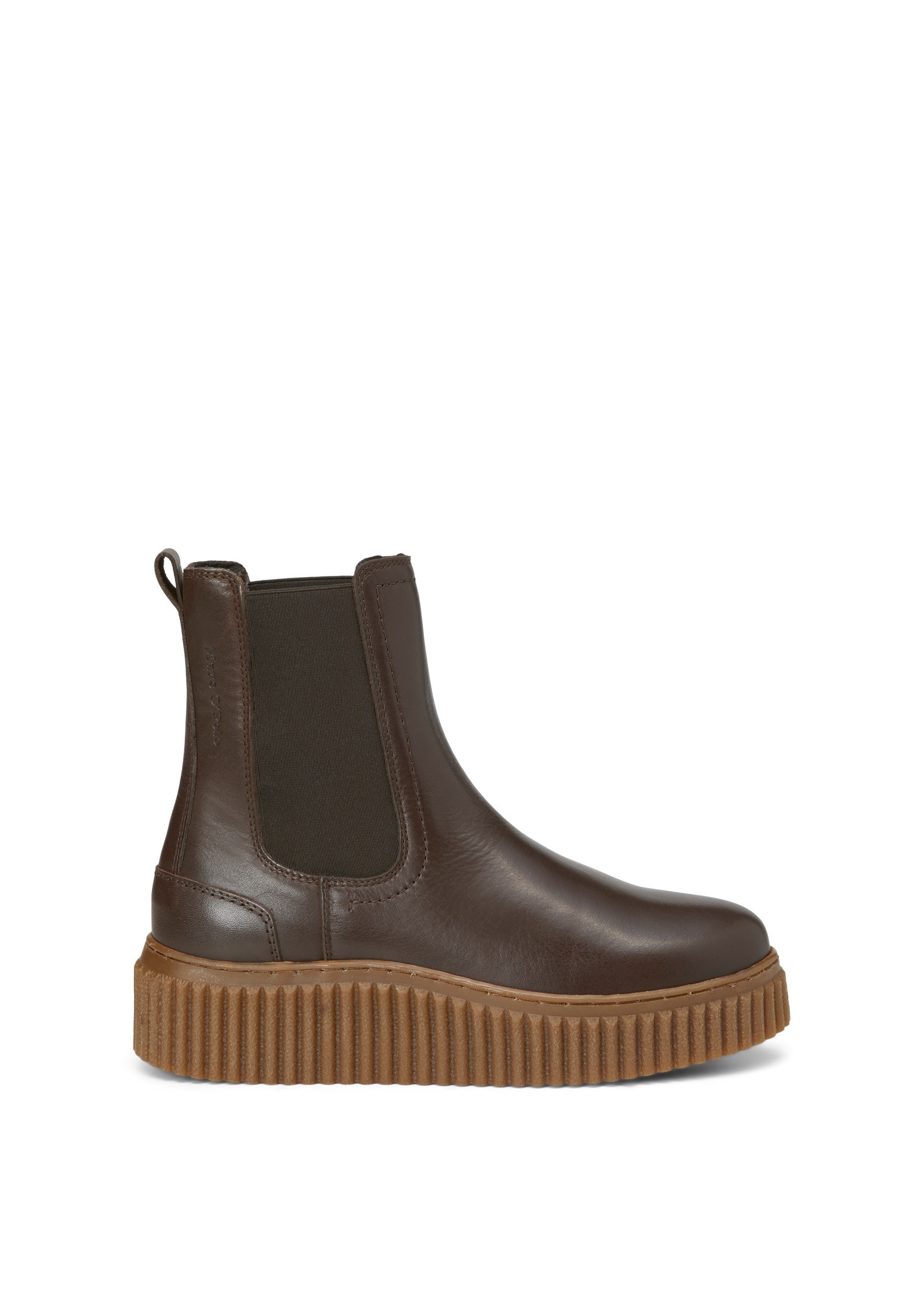 Marc O'Polo Chelseaboots »mit gerillter Plateausohle«