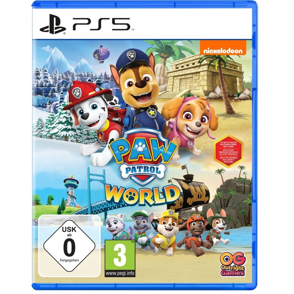 Outright Games Spielesoftware »Paw Patrol World«, PlayStation 5