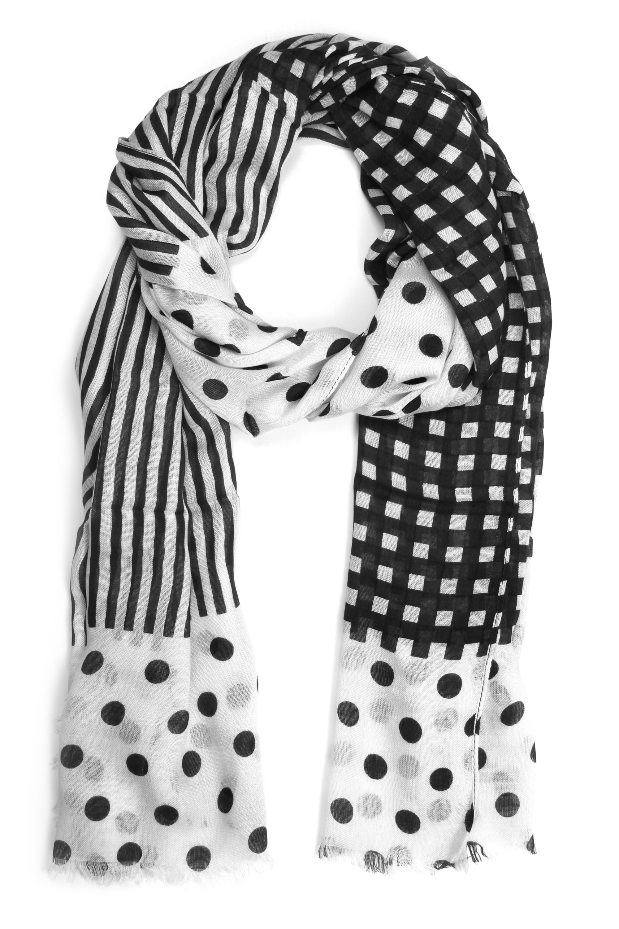 COLLEZIONE ALESSANDRO Modeschal "Daline", 1 Stk. im Designmix mit Punkten, günstig online kaufen