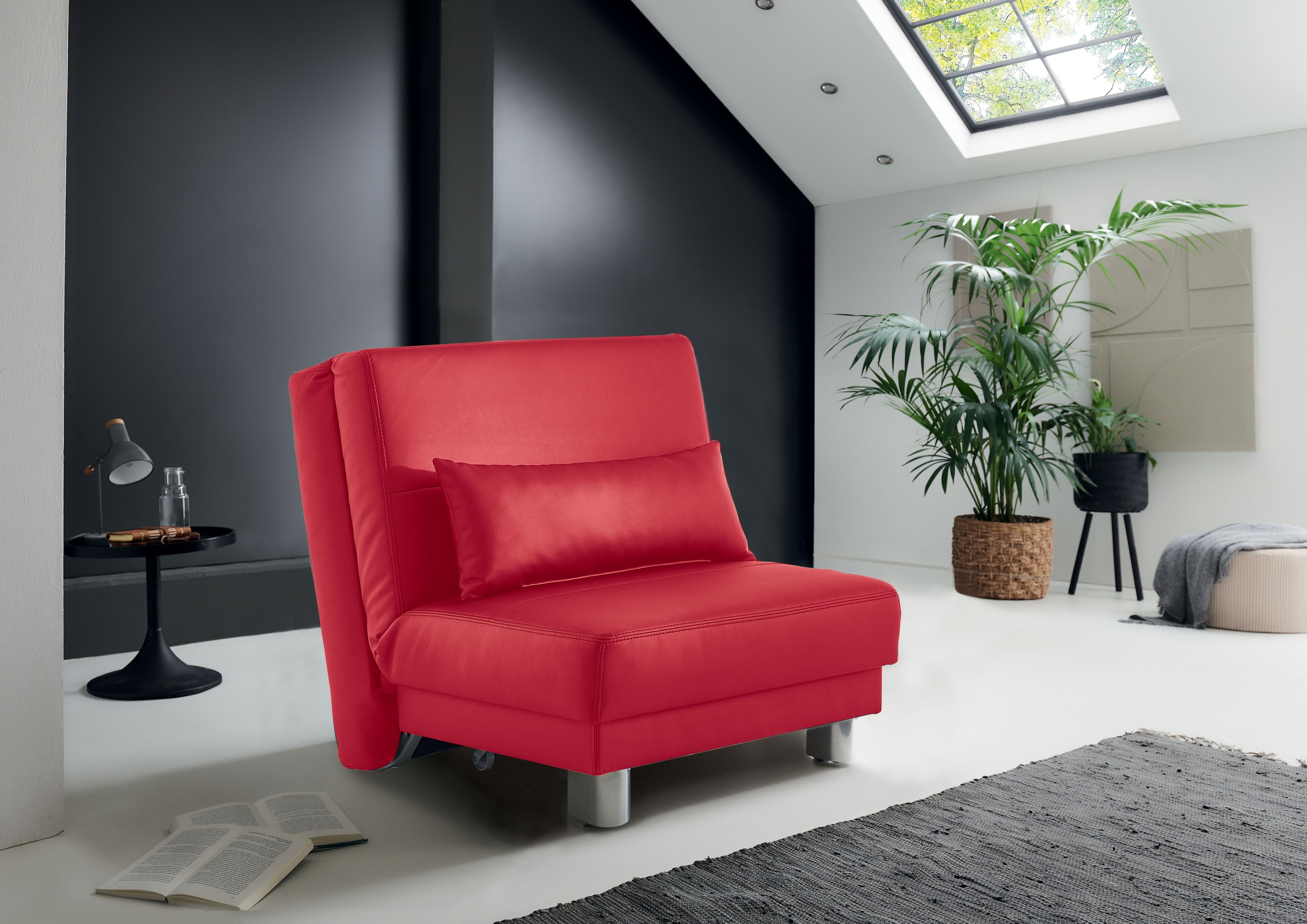 Home affaire Schlafsofa "Gina" mit einem Handgriff vom Sofa zum Bett günstig online kaufen