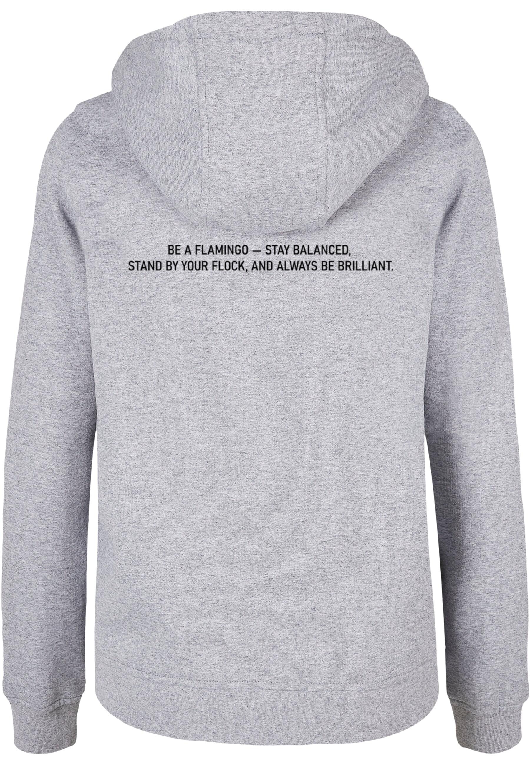Merchcode Kapuzenpullover »Merchcode Damen Ladies Flamingo Basic Hoody«, (1 tlg.)