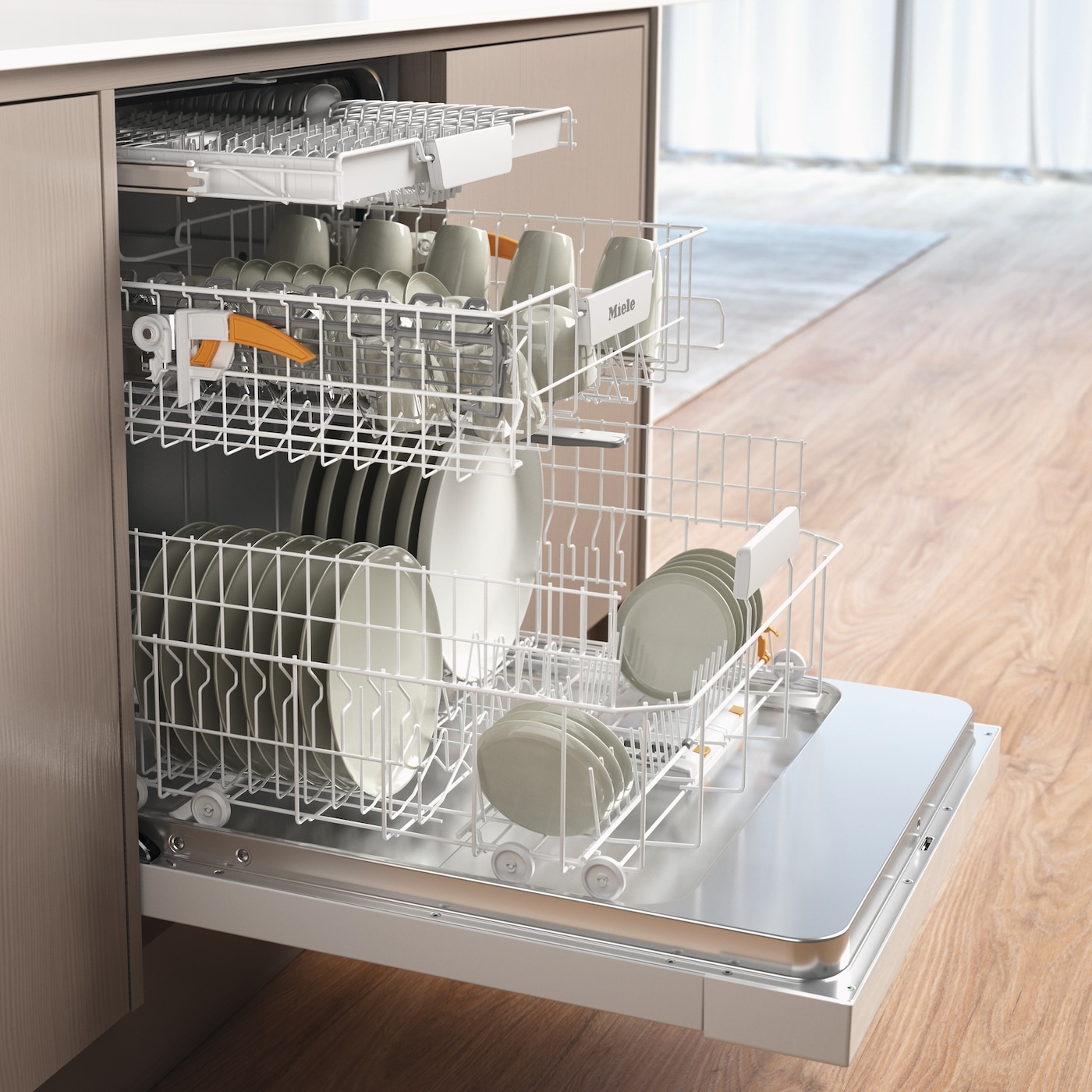 Miele Unterbaugeschirrspüler »G 5611 SCU Active«, 14 Maßgedecke