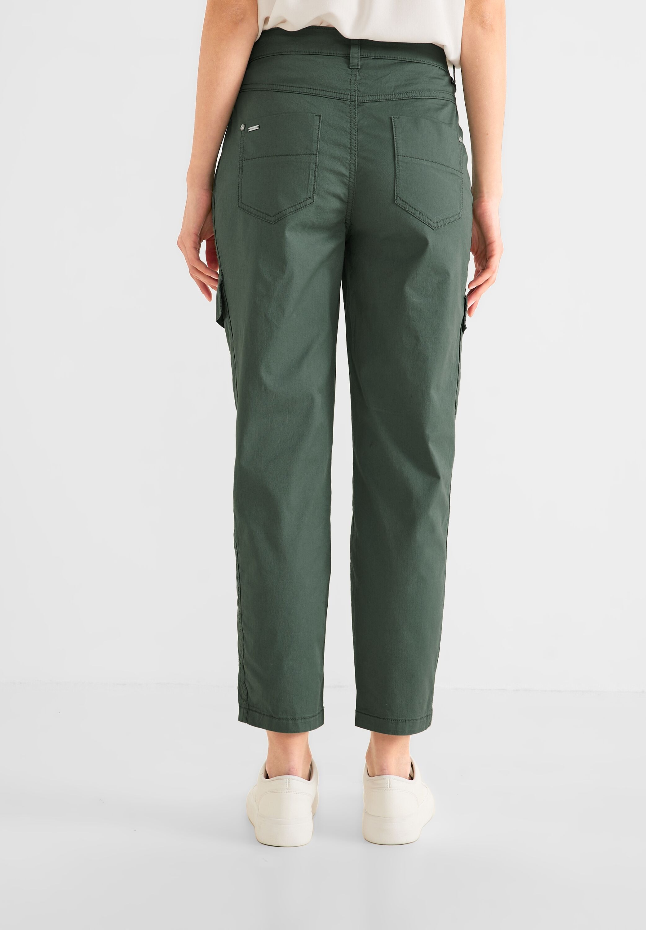 STREET ONE Cargohose, High Waist