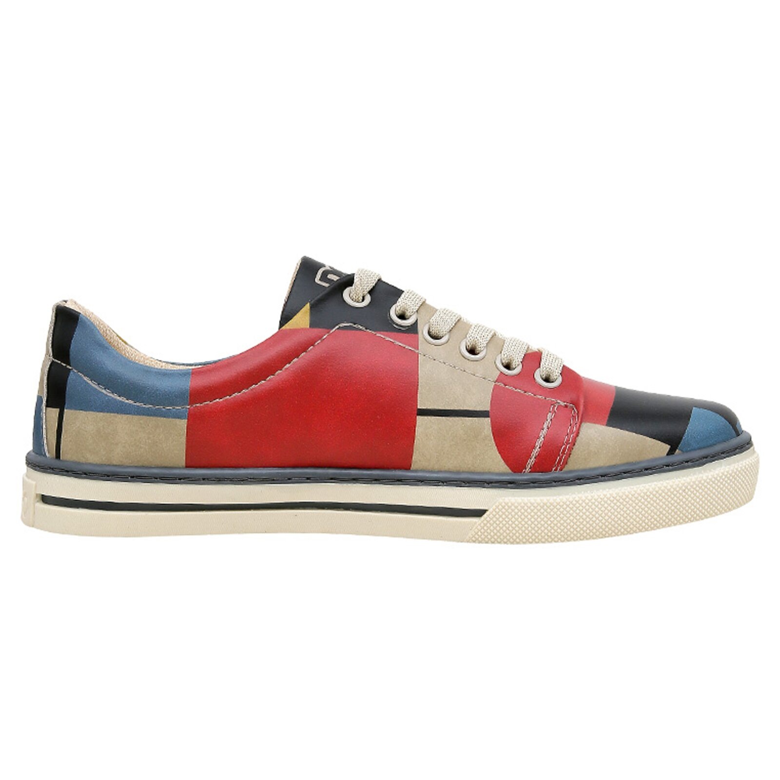 Thumbnail - DOGO Sneaker "Classic Schnürsneaker Bauhaus Birdie Damen Sneaker" Handgefertigt