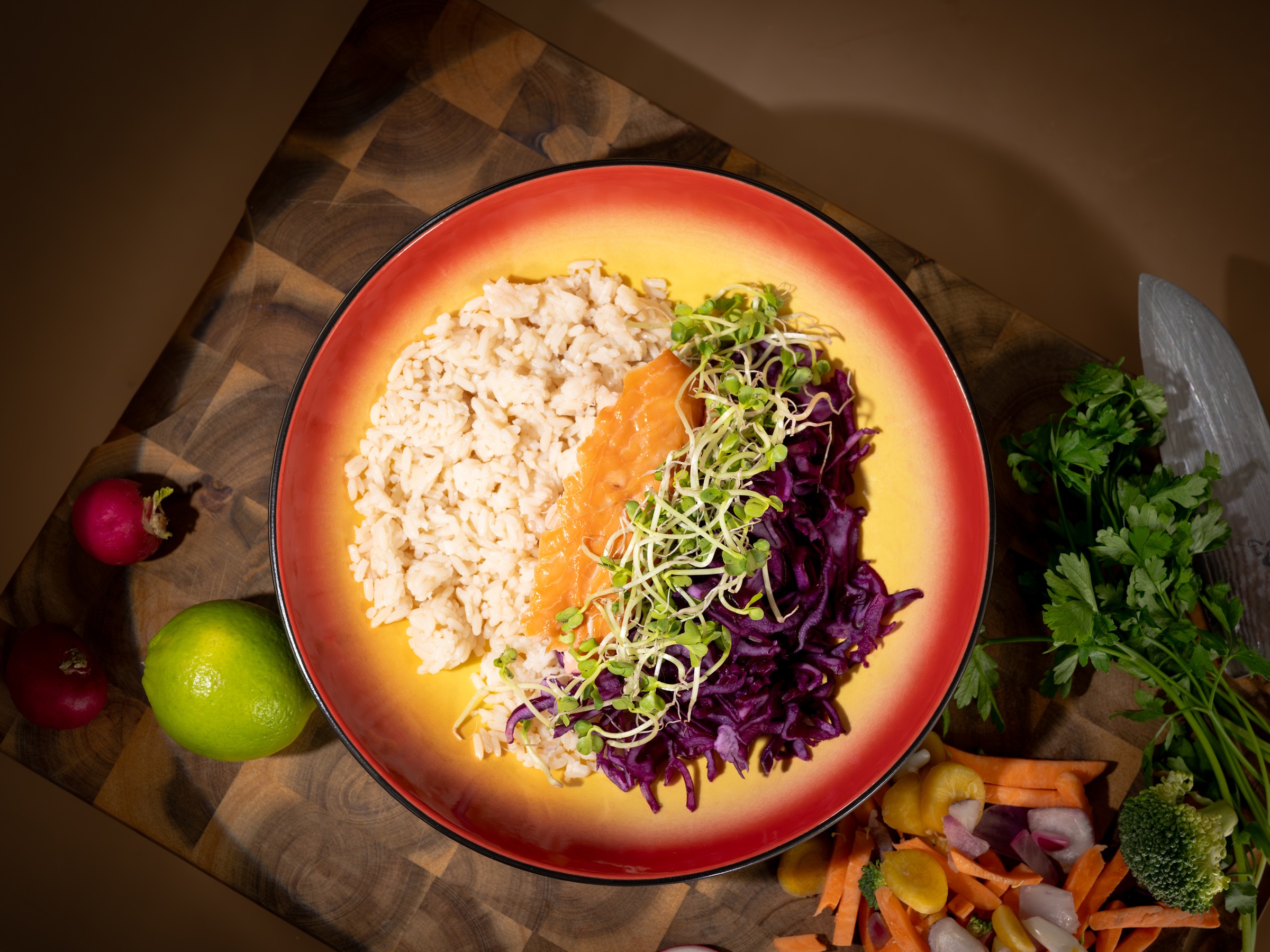 CreaTable Schüssel »Hot, Poke Bowl, 4-tlg.« 4 aus Steinzeug Moderne Coupeform, außergewöhnliches Design