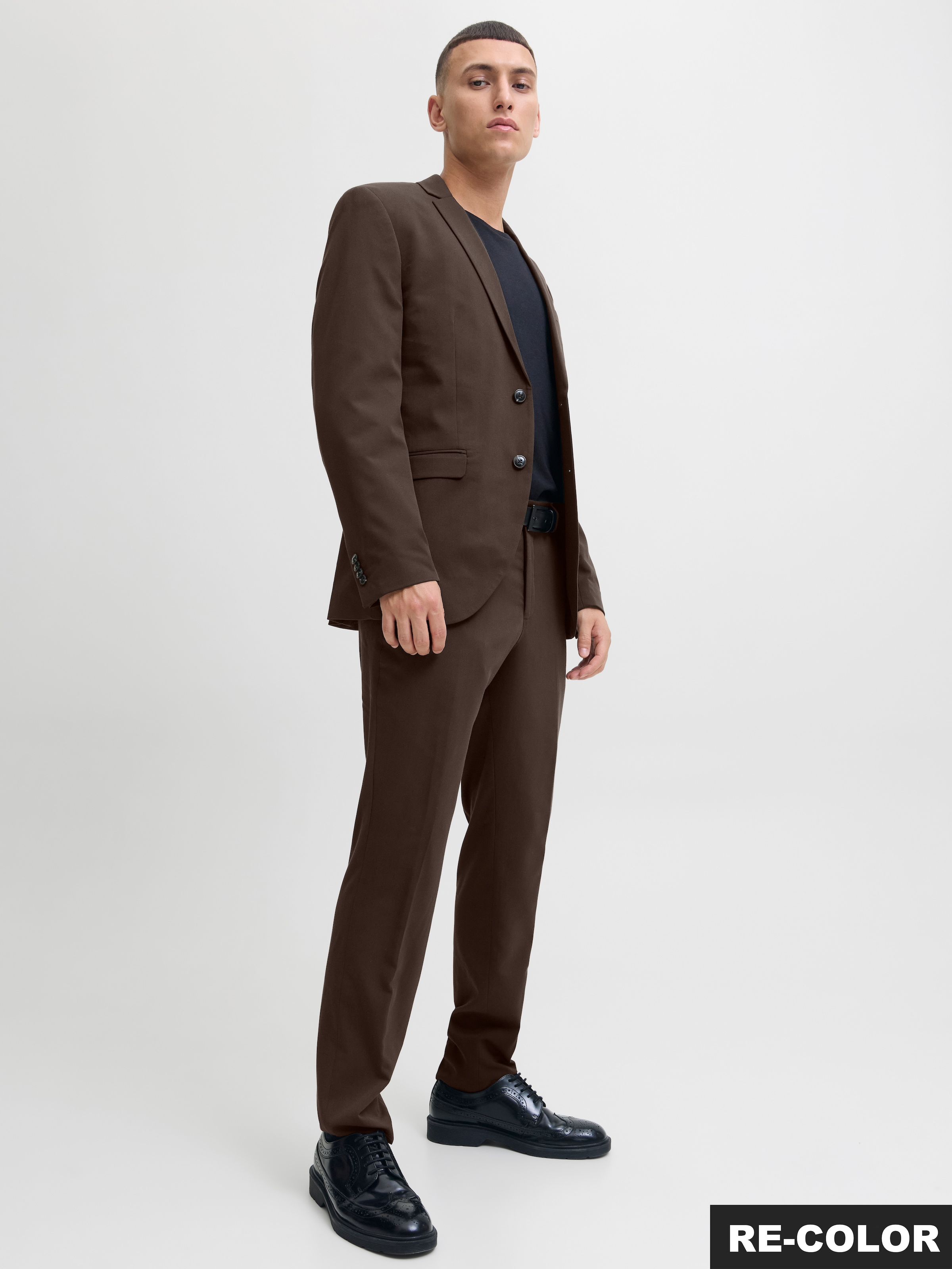 Jack & Jones Anzug "JPRFRANCO Extra schmal, pflegeleicht, stilvoll mit fall günstig online kaufen