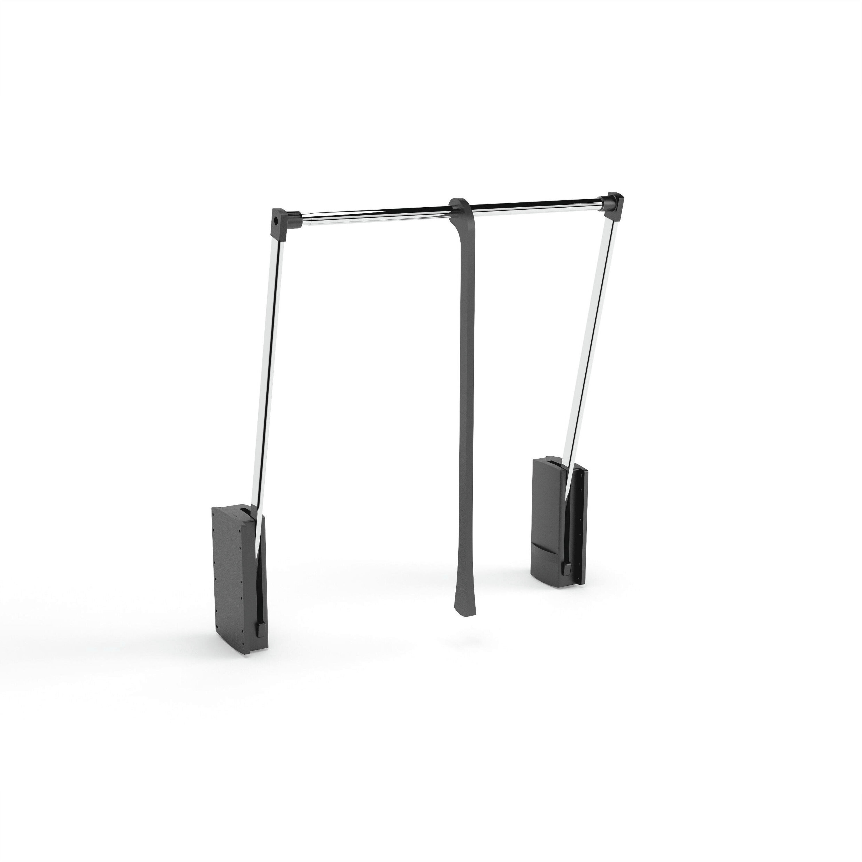 rauch Kleiderstange "Zubehör für Rauch-Schränke Garderobe Kleiderschrank Schranklift" Breite 77-120 cm, viel Stauraum für Hänge-Kleidung