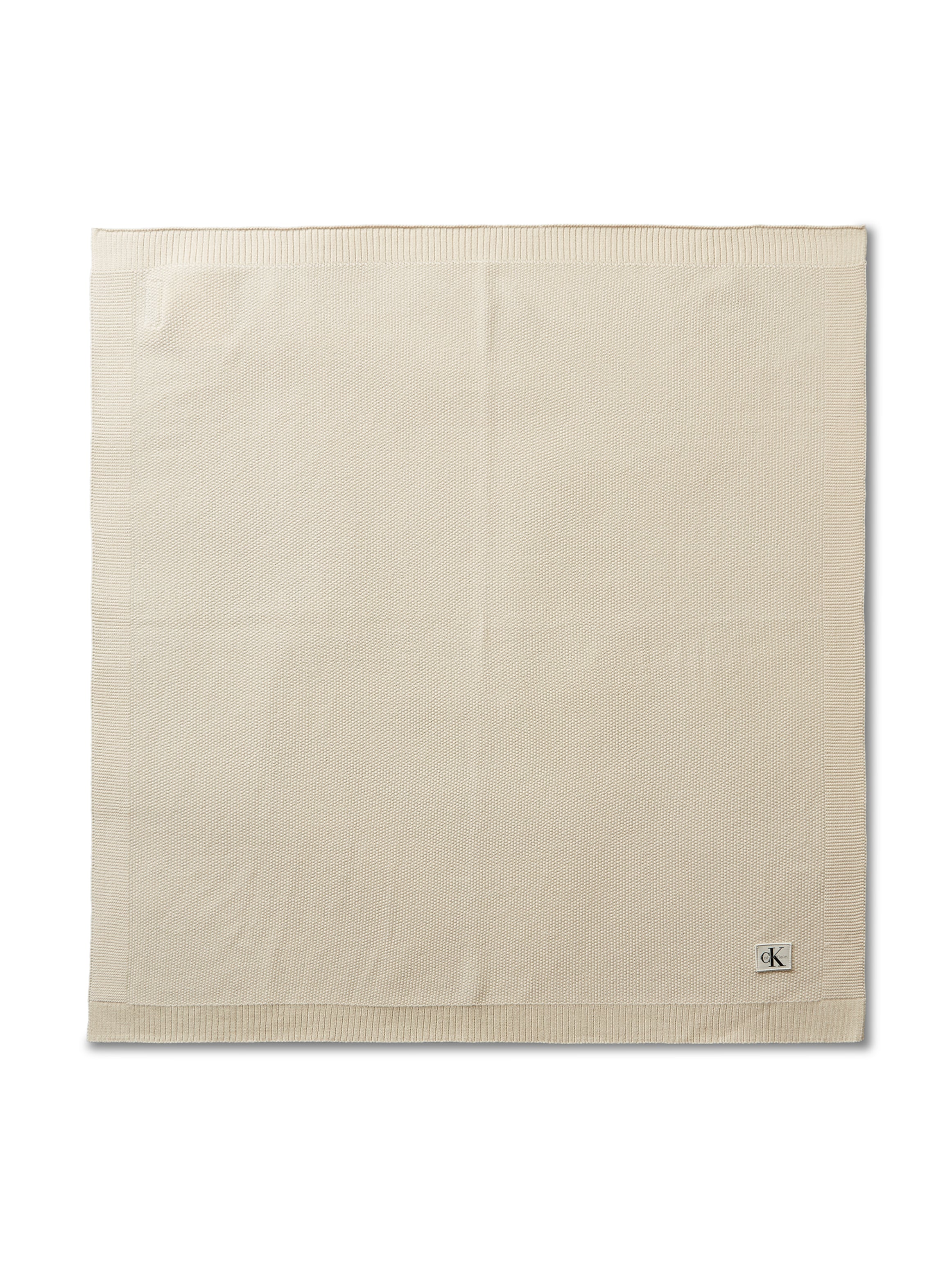 Calvin Klein Jeans Babydecke "KNIT BABY BLANKET GIFTBOX" Mit Stricksaum, Einheitsgröße
