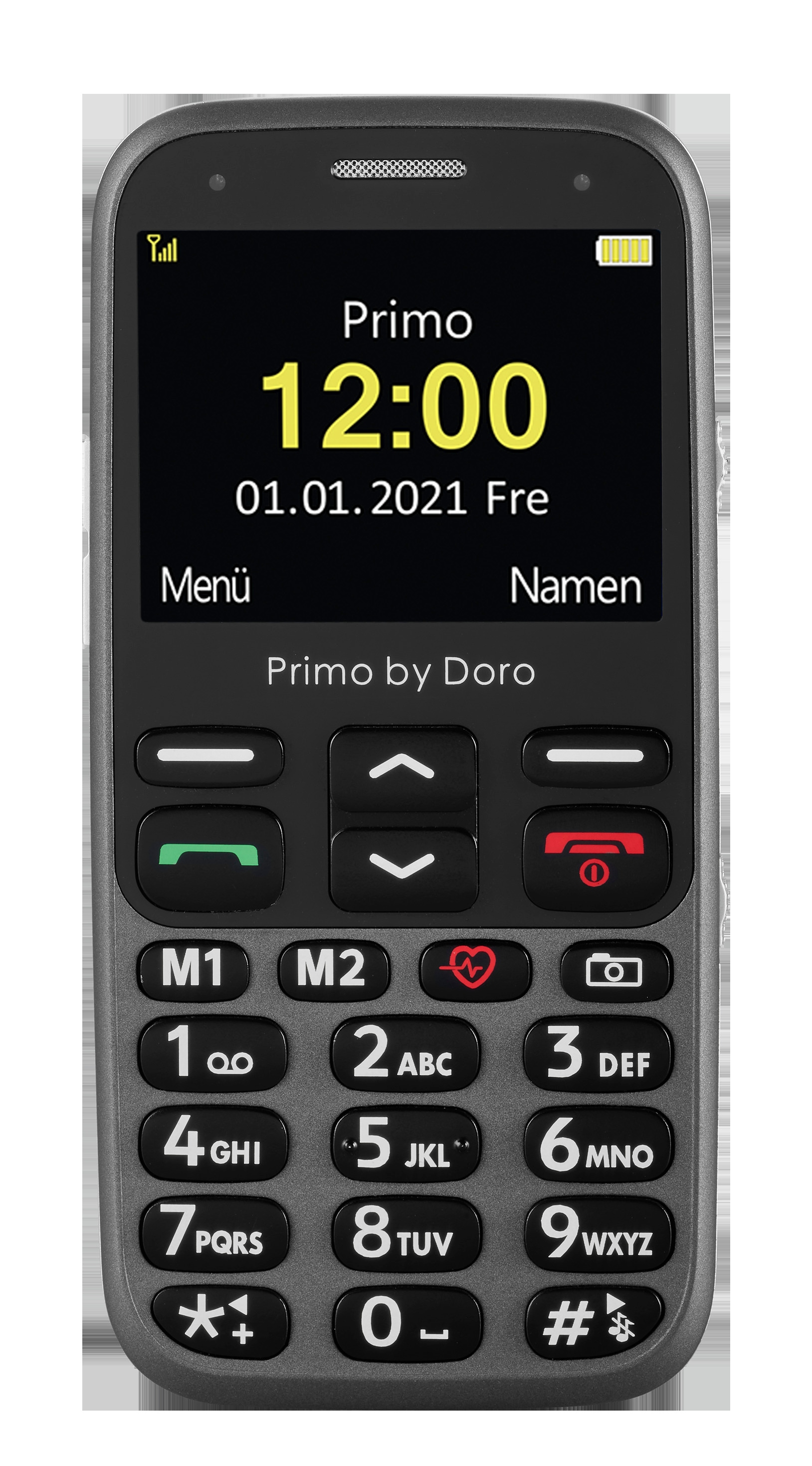 Primo Handy »Primo 368«, grau, 5,84 cm/2,3 Zoll, 3 MP Kamera
