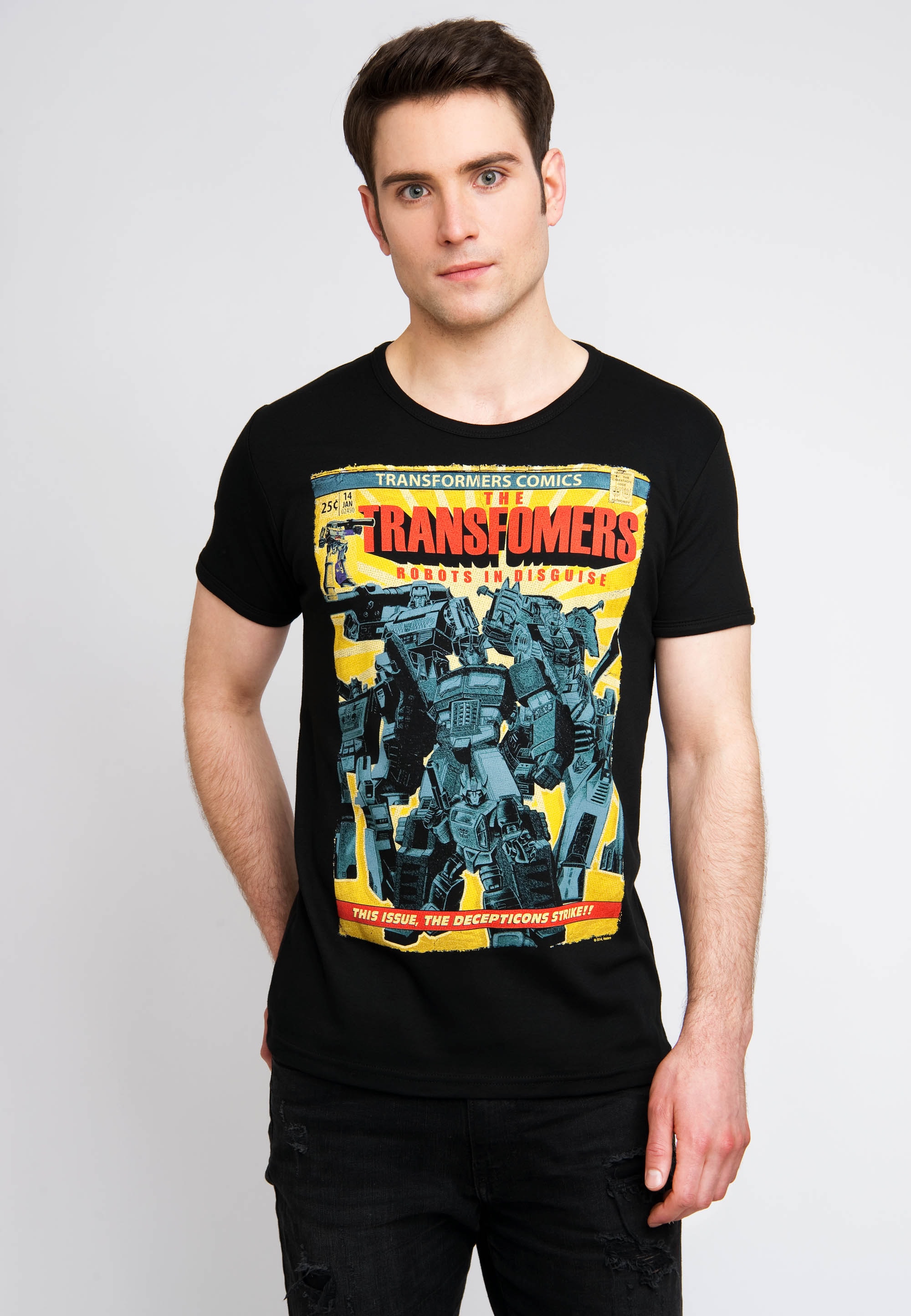 T-Shirt »Transformers - Robots In Disguise«, mit großem Transformers-Frontprint