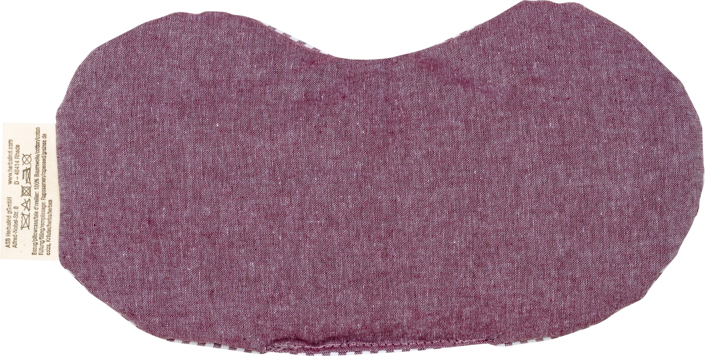 herbalind Augenkissen »9006«, (1 tlg.), 21x10 cm, Füllung Rapssamen mit Lavendel