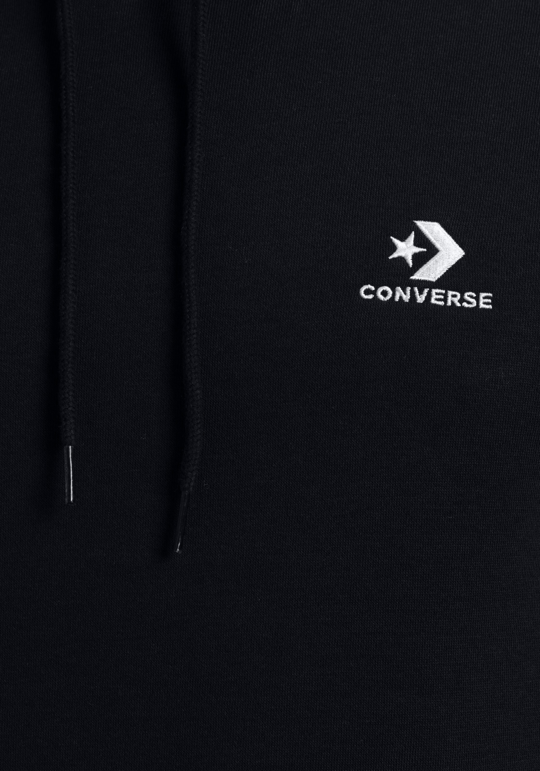 Converse Kapuzensweatshirt »EMBROIDERED STAR CHEVRON BAUR BRUSHED | (1 FLEECE BACK Unisex kaufen tlg.), für HOODIE«