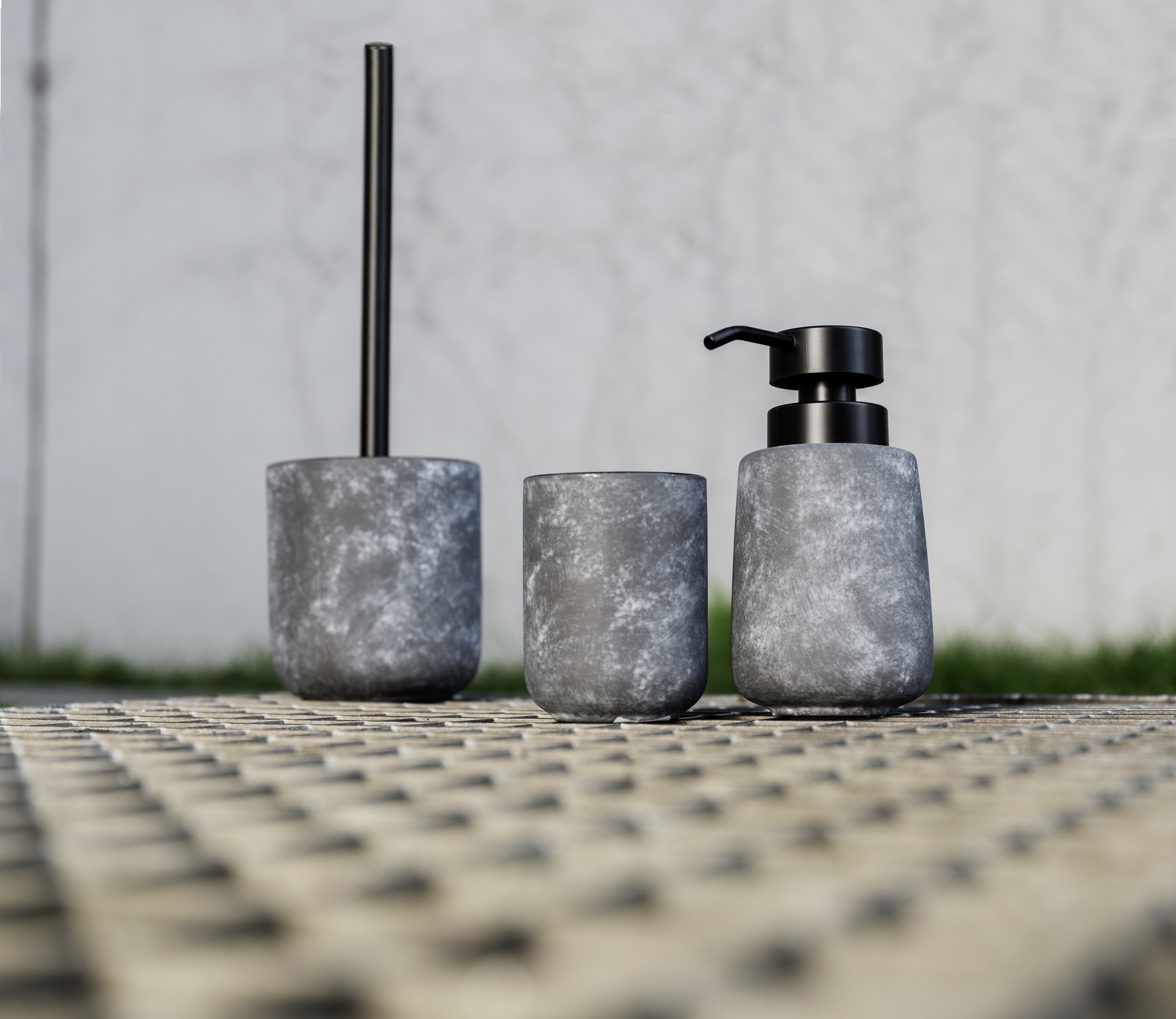 WENKO WC-Garnitur "Sacile" aus Edelstahl  Keramik  Kunststoff günstig online kaufen