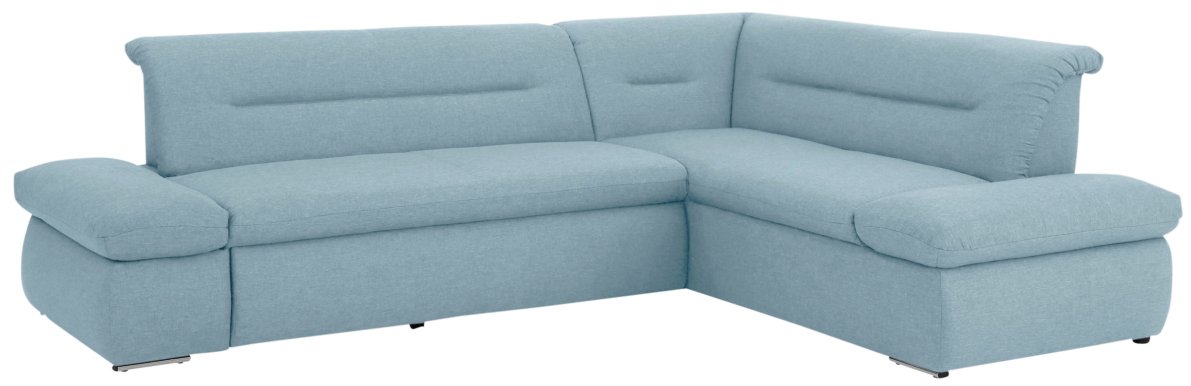 INOSIGN Ecksofa »Avesa L-Form« Wahlweise mit Arm- und Bettfunktion, B/T/H: 275/211/80 cm