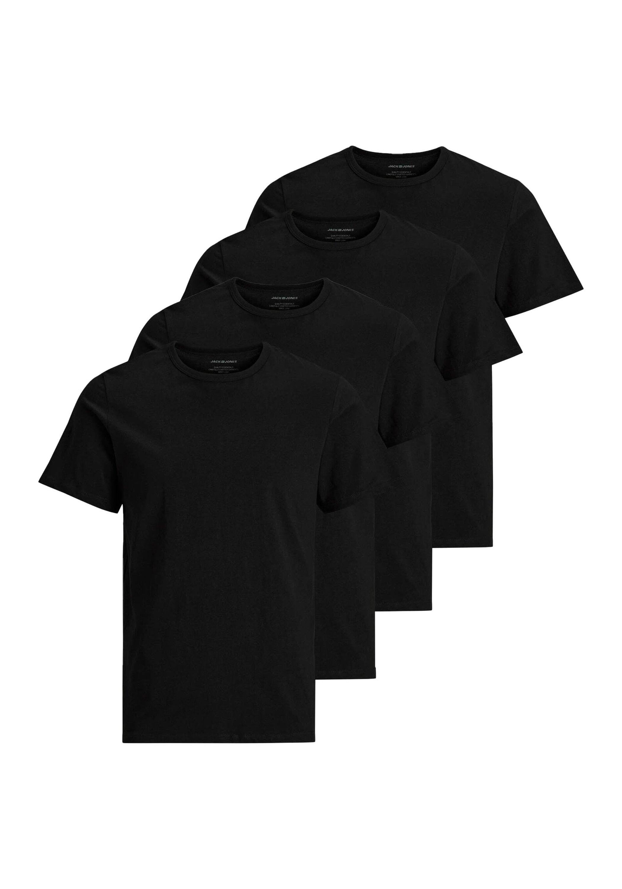 Jack & Jones T-Shirt "T-Shirt JACBASIC CREW NECK TEE 2PK 4er Pack" günstig online kaufen