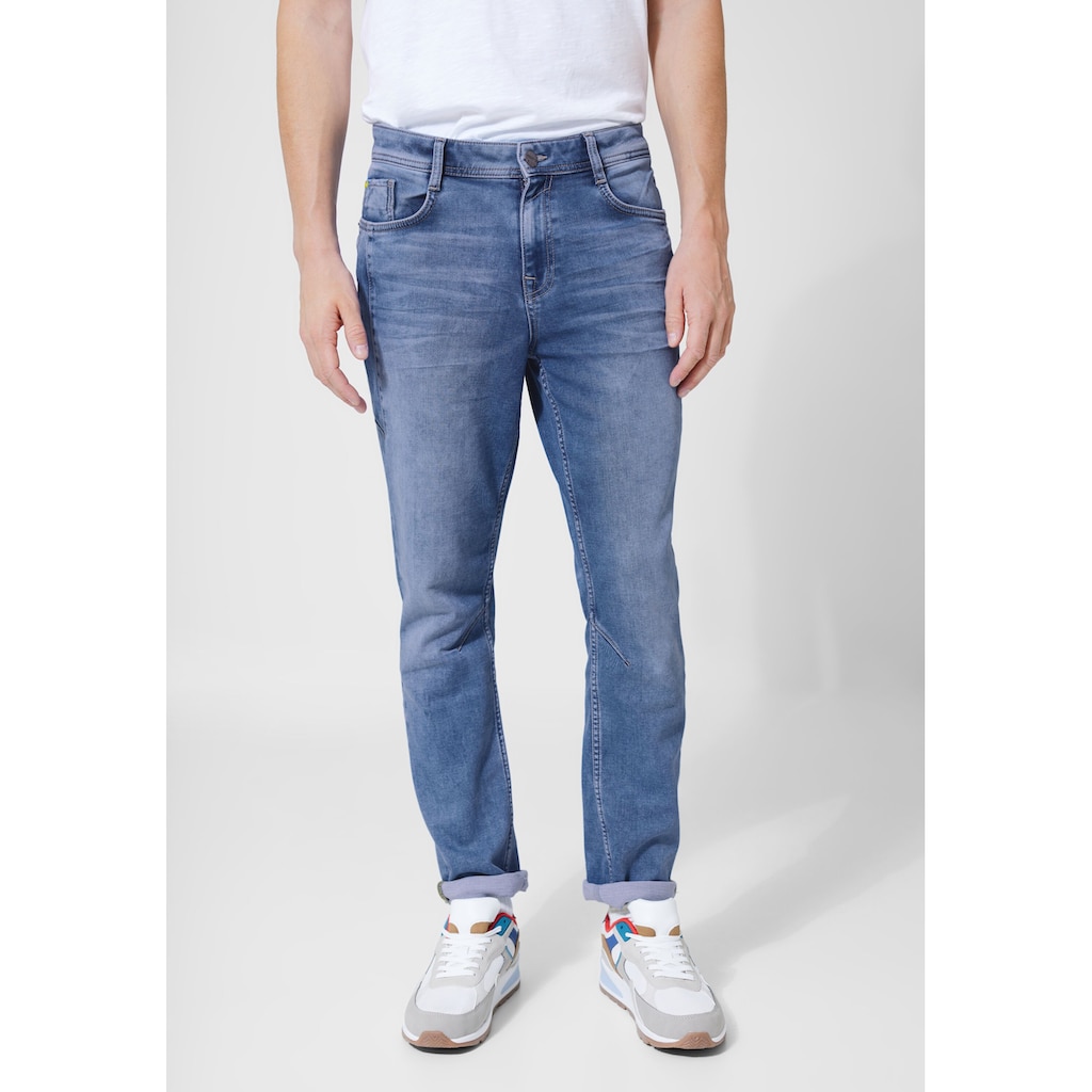 STREET ONE MEN Regular-fit-Jeans, 5-Pocket-Style