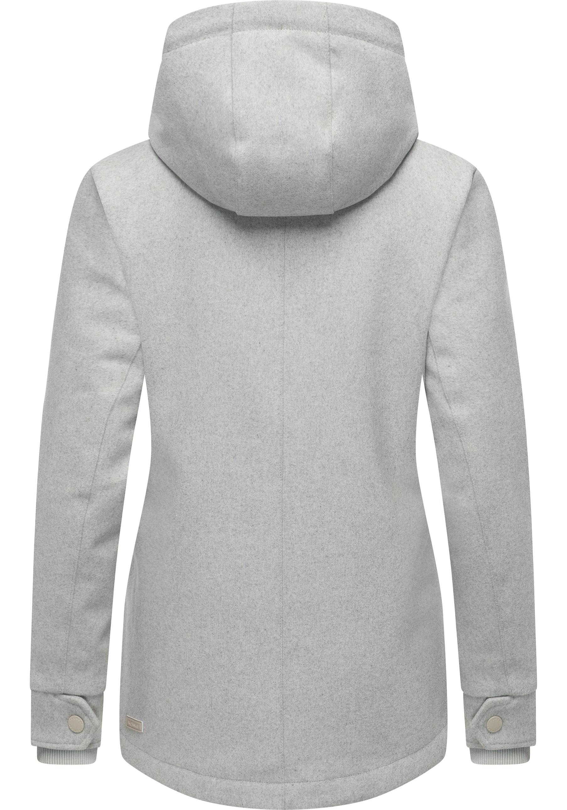 Ragwear Winterjacke »Monadde Felt YOUMODO«, mit Kapuze, Wasserfeste warme Jacke mit Kapuze