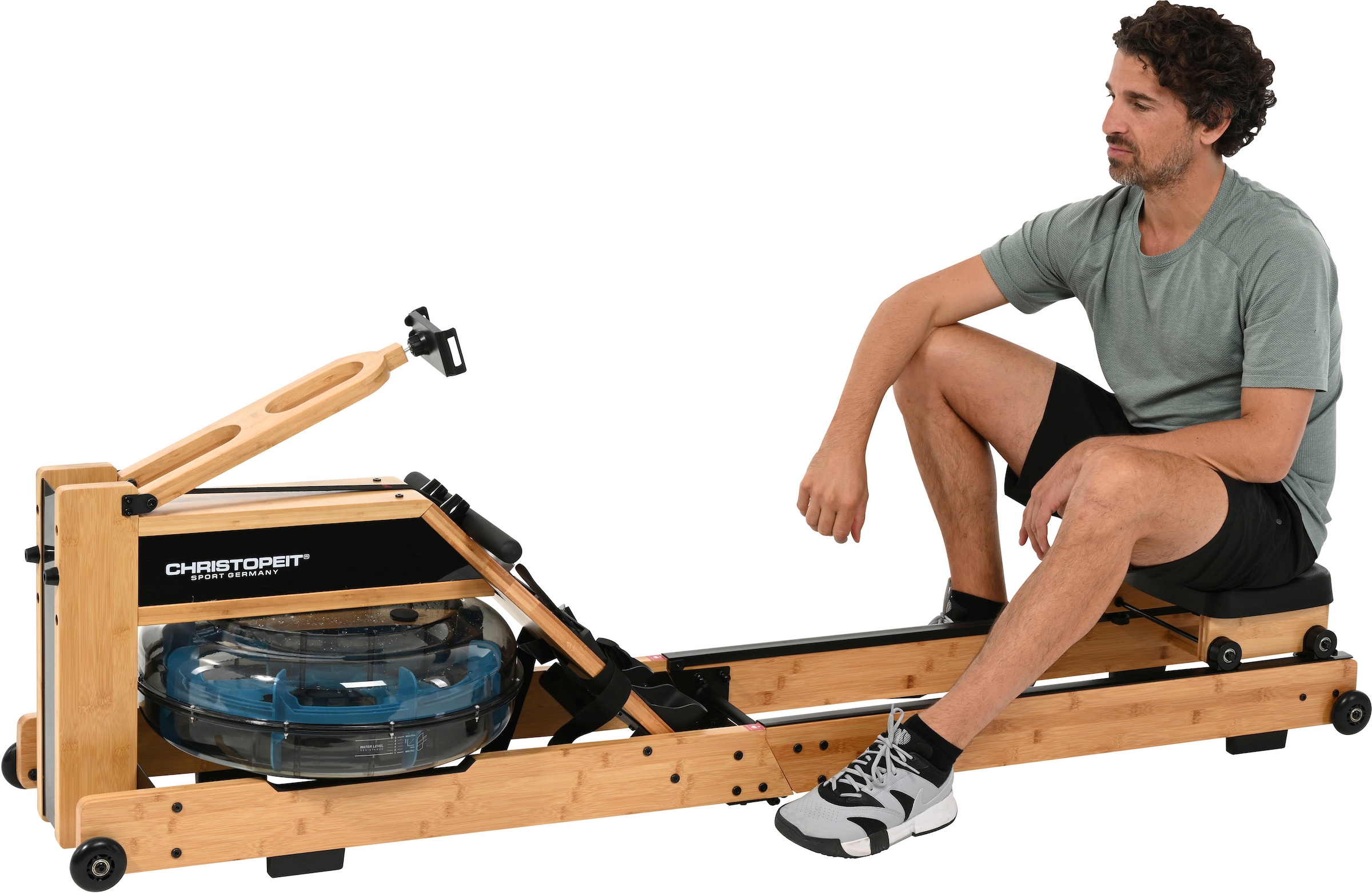 Christopeit Sport® Rudergerät »Wasserrudergerät Colorado« Rudermaschine, klappbar