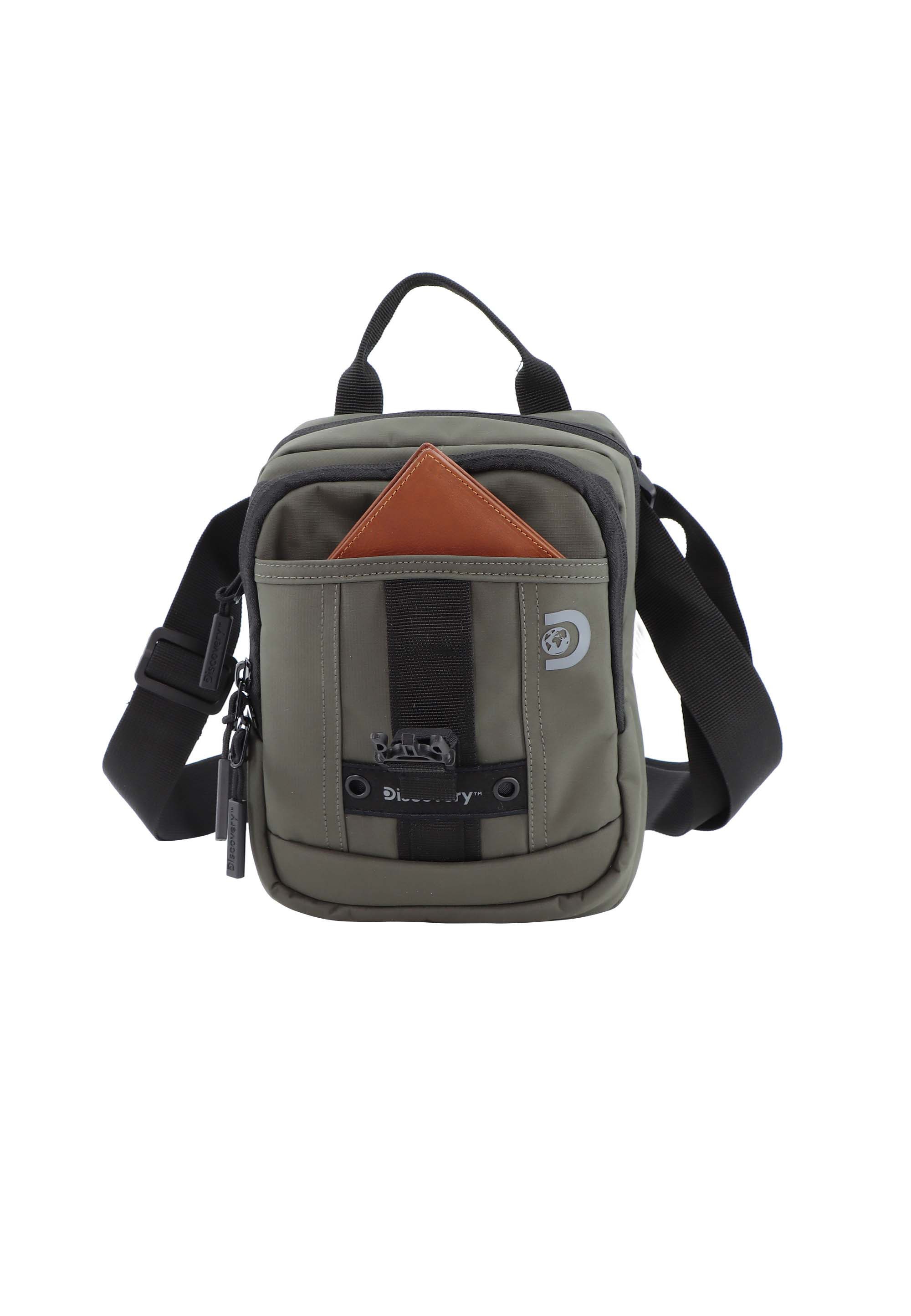 Discovery Schultertasche "Shield" aus rPet Polyester-Material günstig online kaufen