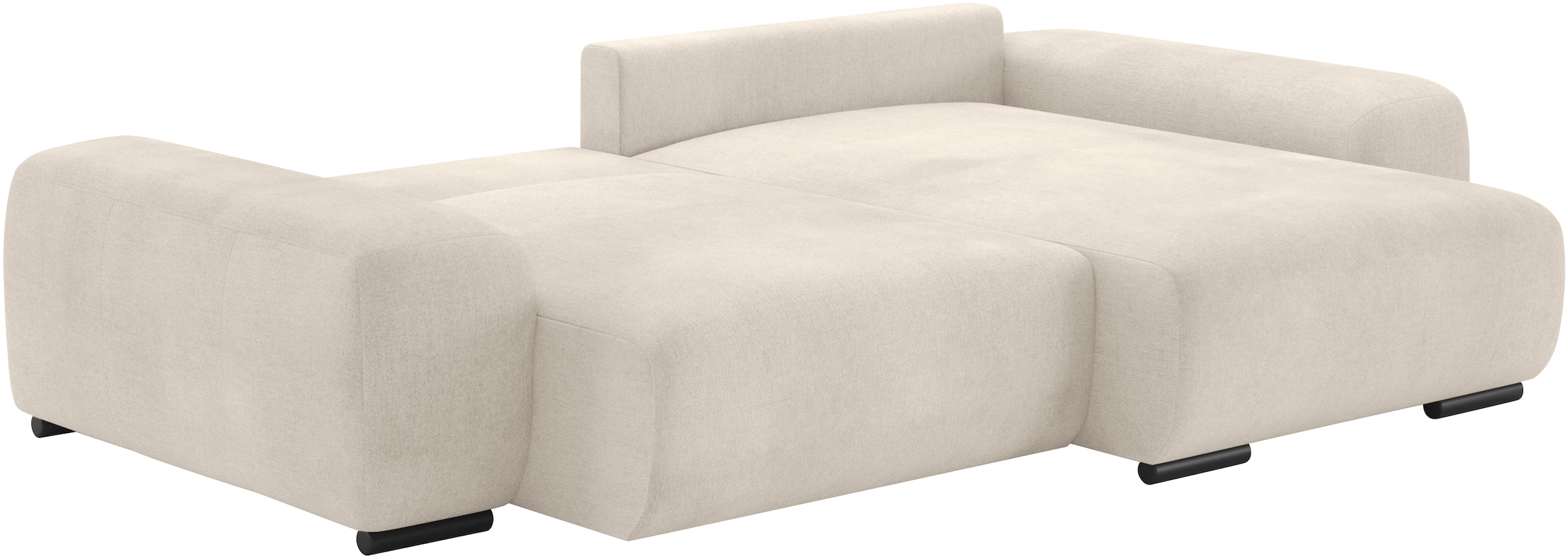 Mr. Couch Polsterecke »Sundance, L-Form«, Dauerschläfer mit Bett, Bettkasten, bis 140 kg belastbar