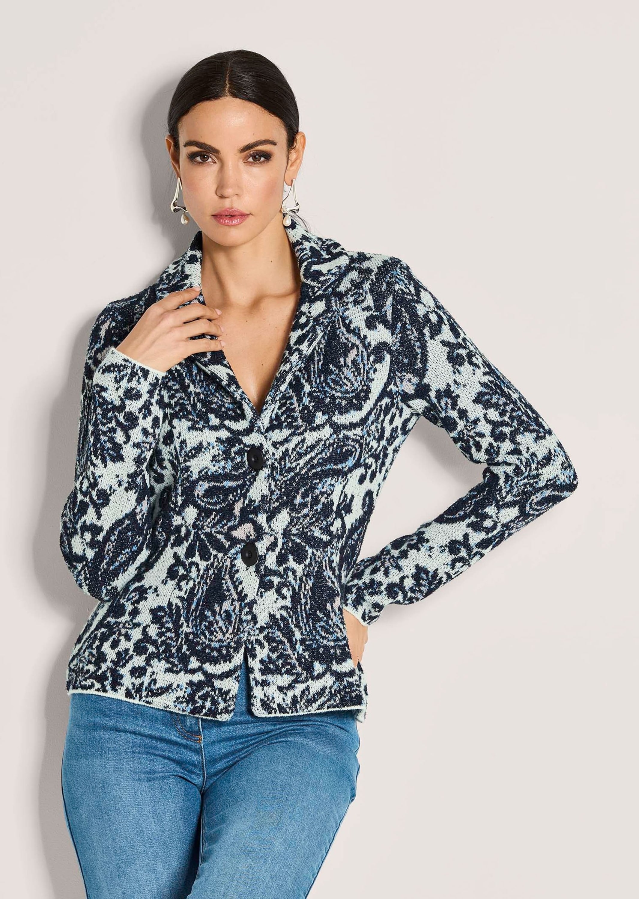 MADELEINE Strickjacke »Strickblazer Strickblazer«
