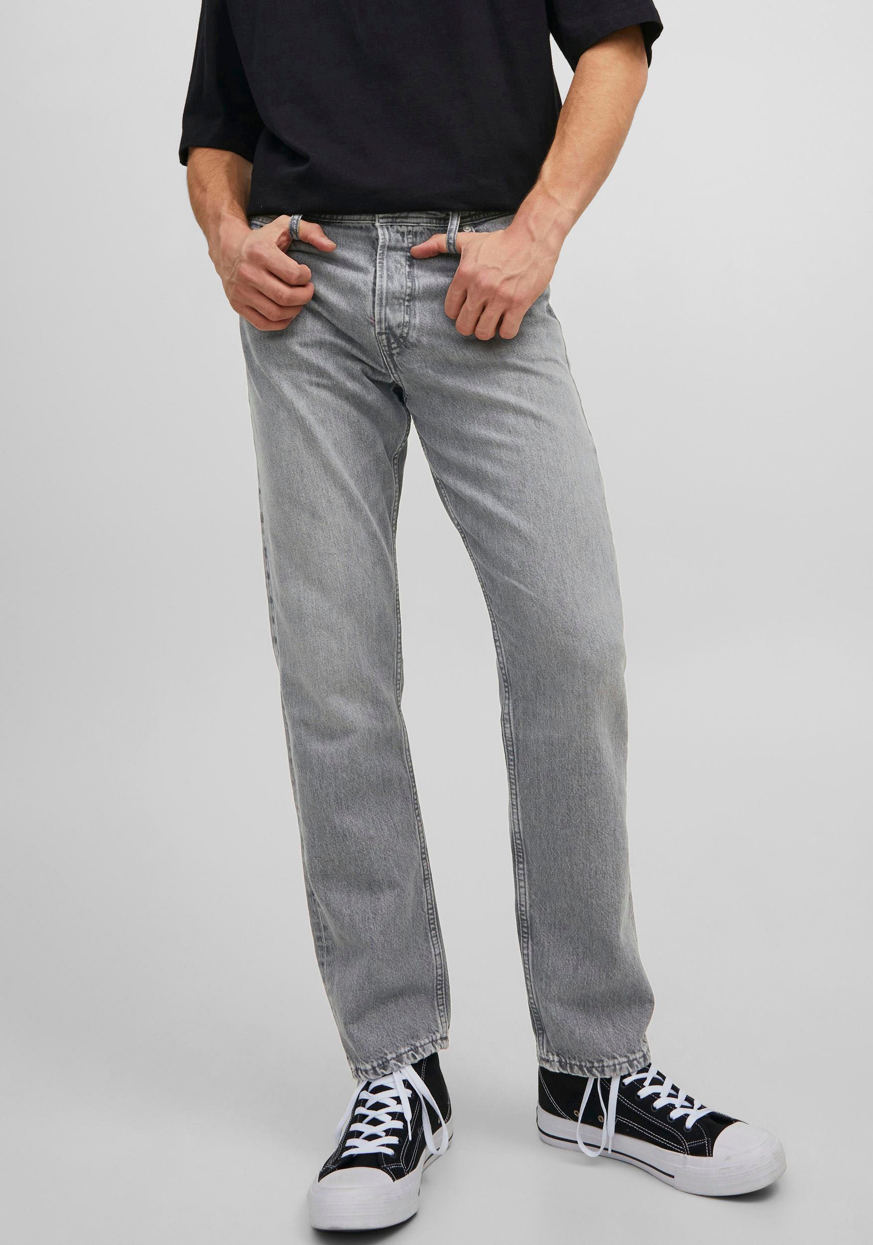 Jack & Jones Loose-fit-Jeans "JJICHRIS JJORIGINAL SBD 921 SN" Baumwolle, lo günstig online kaufen
