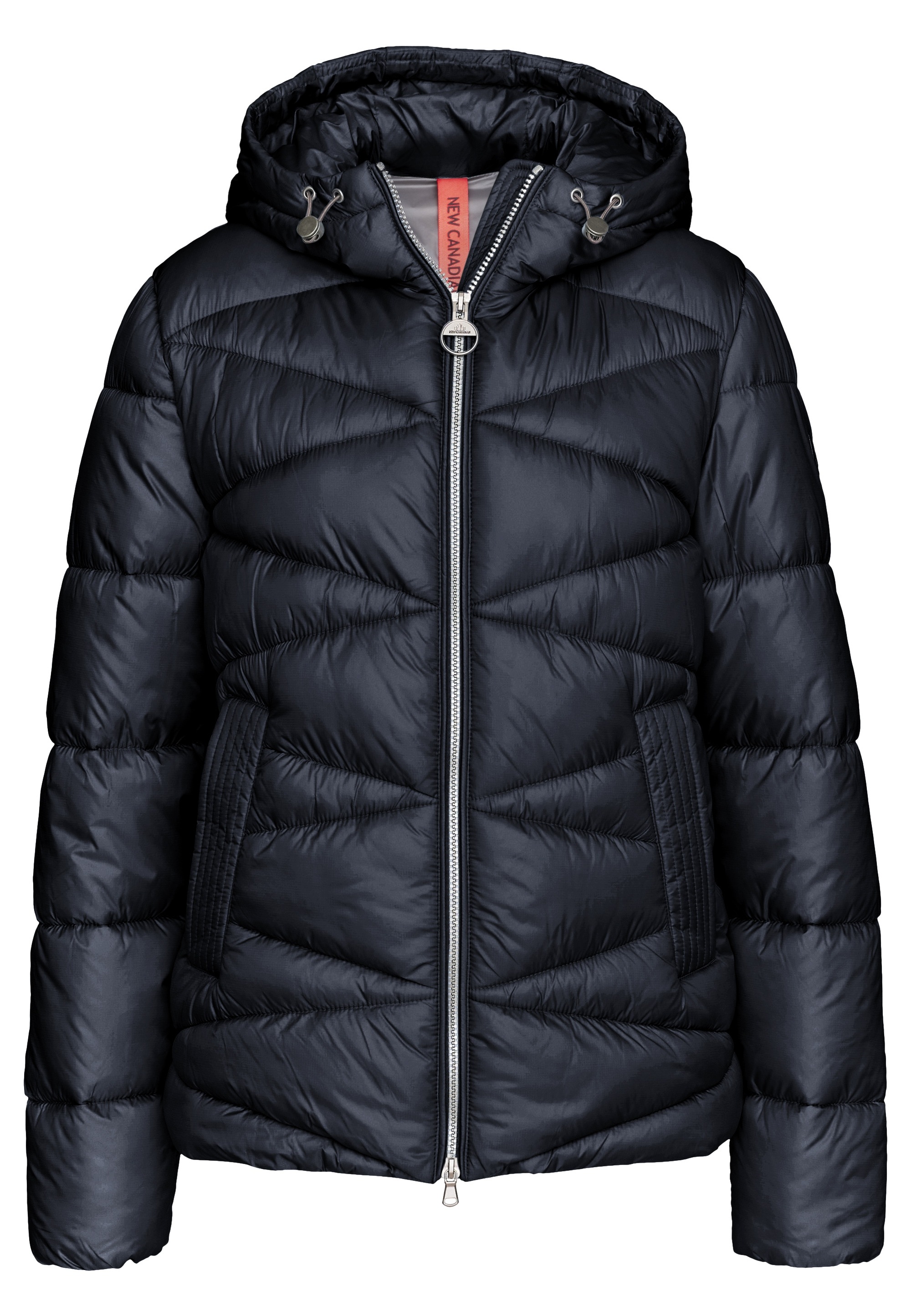 New Canadian Steppjacke »Steppjacke "CHRISTAL"«, mit Taschenbeutel aus Kuschel-Fleece
