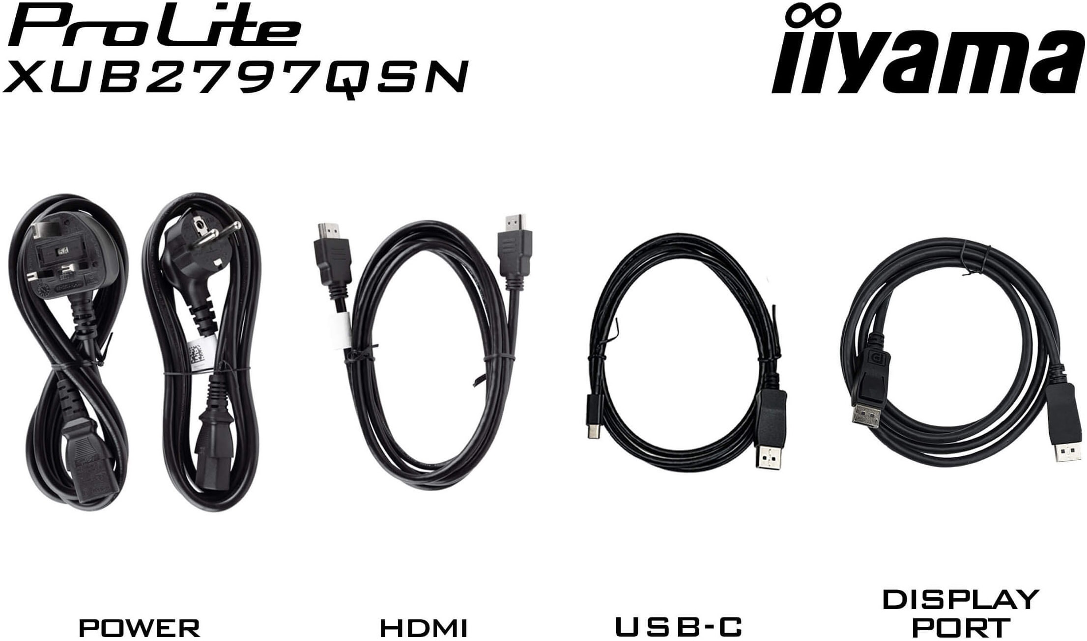 Iiyama LED-Monitor »XUB2797QSN-B2« 69 cm/27 ″  2560 x 1440 px QHD 1 Reaktionszeit 100 Hz