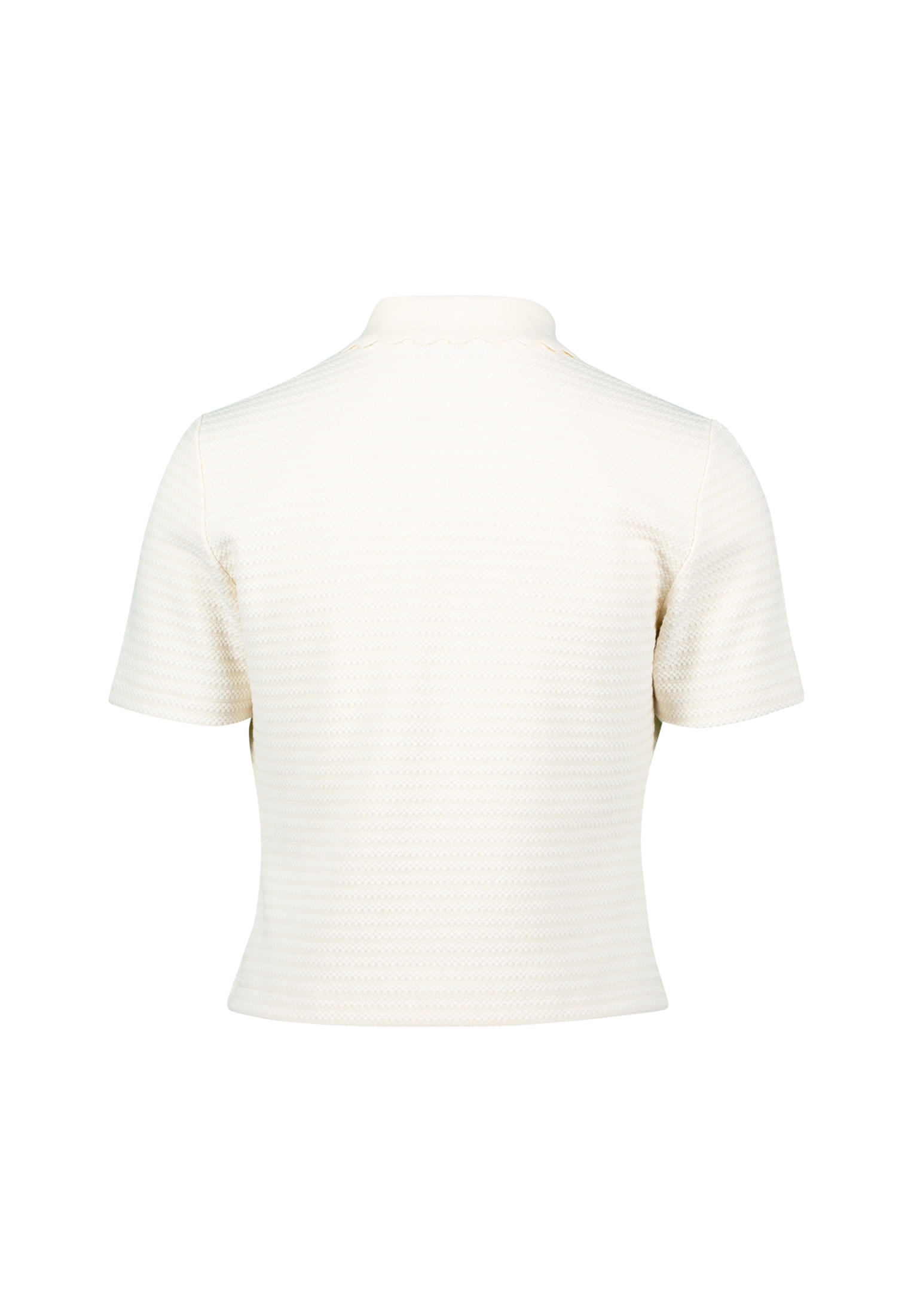 Zero Kurzarmshirt »zero Strick-Poloshirt mit Knopfleiste«, (1 tlg.), Knopfleiste
