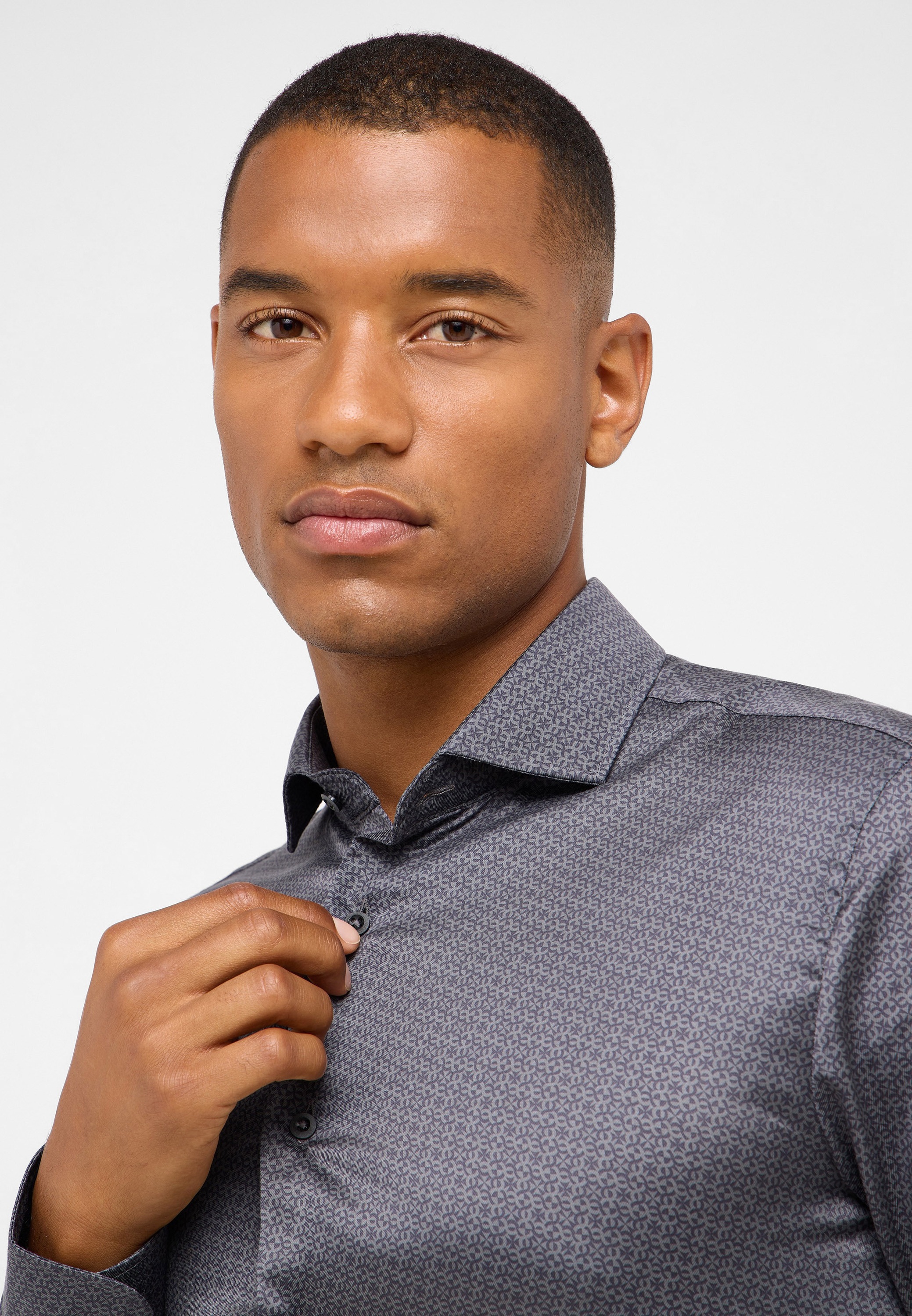 Eterna Langarmhemd »SLIM FIT«, EASY IRON (bügelleicht)