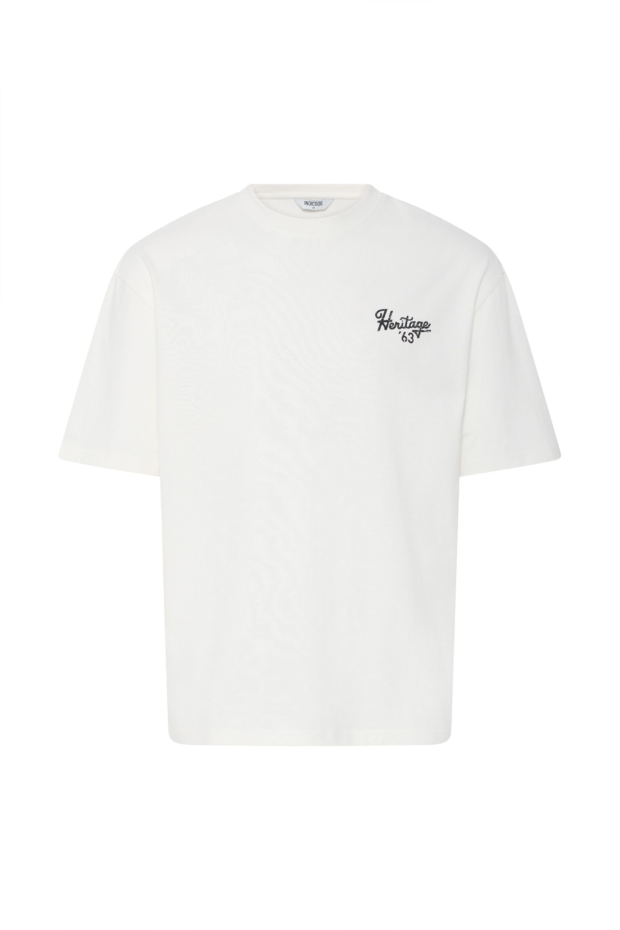 Indicode Rundhalsshirt "Rundhalsshirt IDBrybell" günstig online kaufen