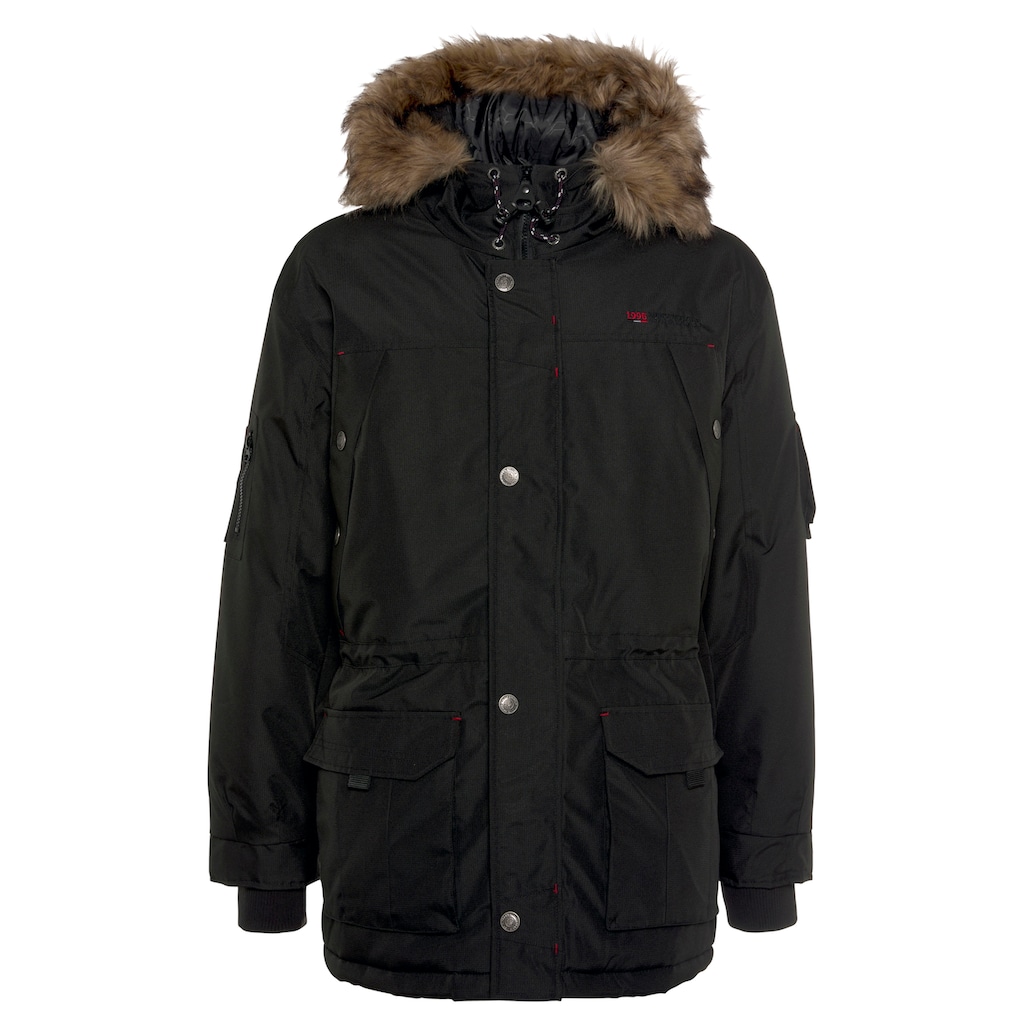 Man's World Parka, mit Kapuze, mit abnehmbaren Besatz