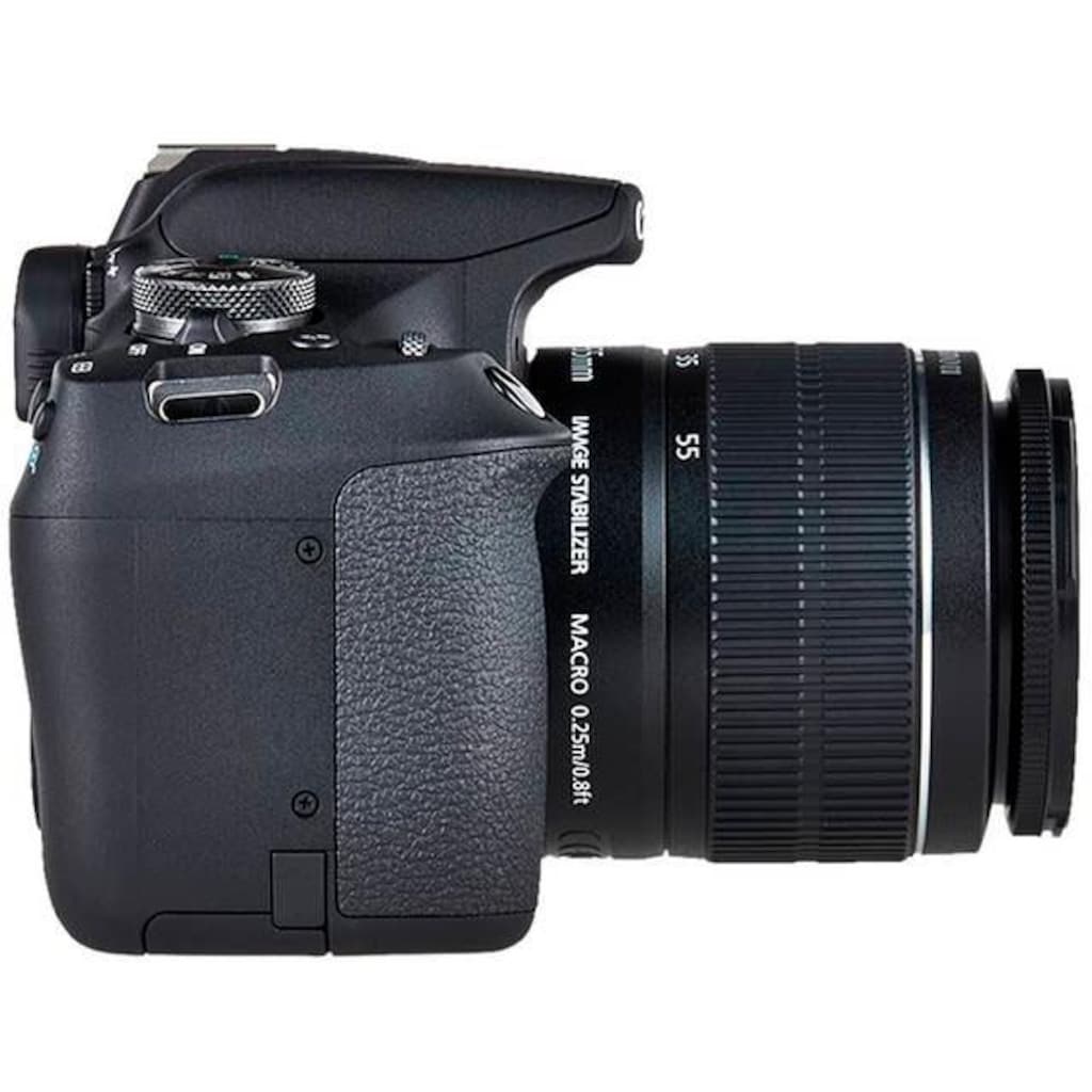 Canon Spiegelreflexkamera »EOS 2000D Kit«, EF-S 18-55 IS II, 24,1 MP, NFC-WLAN (Wi-Fi), inkl. EF-S 18-55 IS II Objektiv