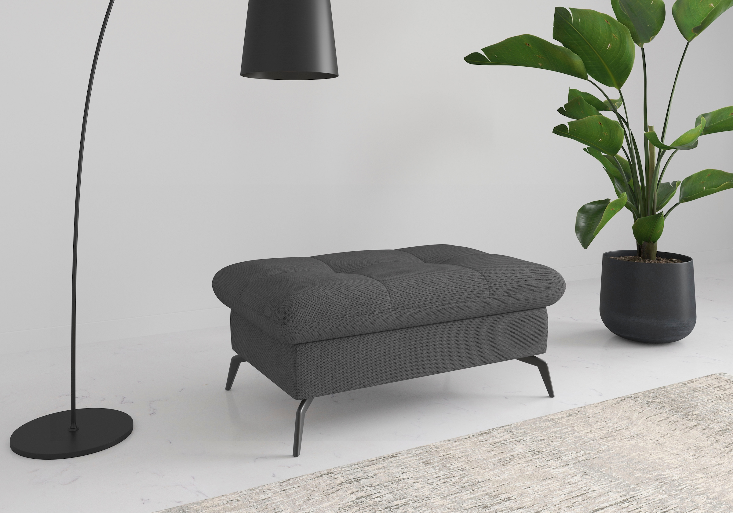 sit&more Polsterhocker "Amica" mit Stauraum