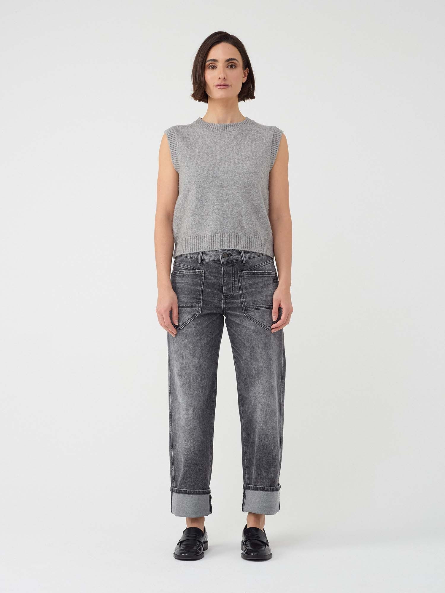 GANG Loose-fit-Jeans »94ROBERTA« mit aufgesetzten Taschen