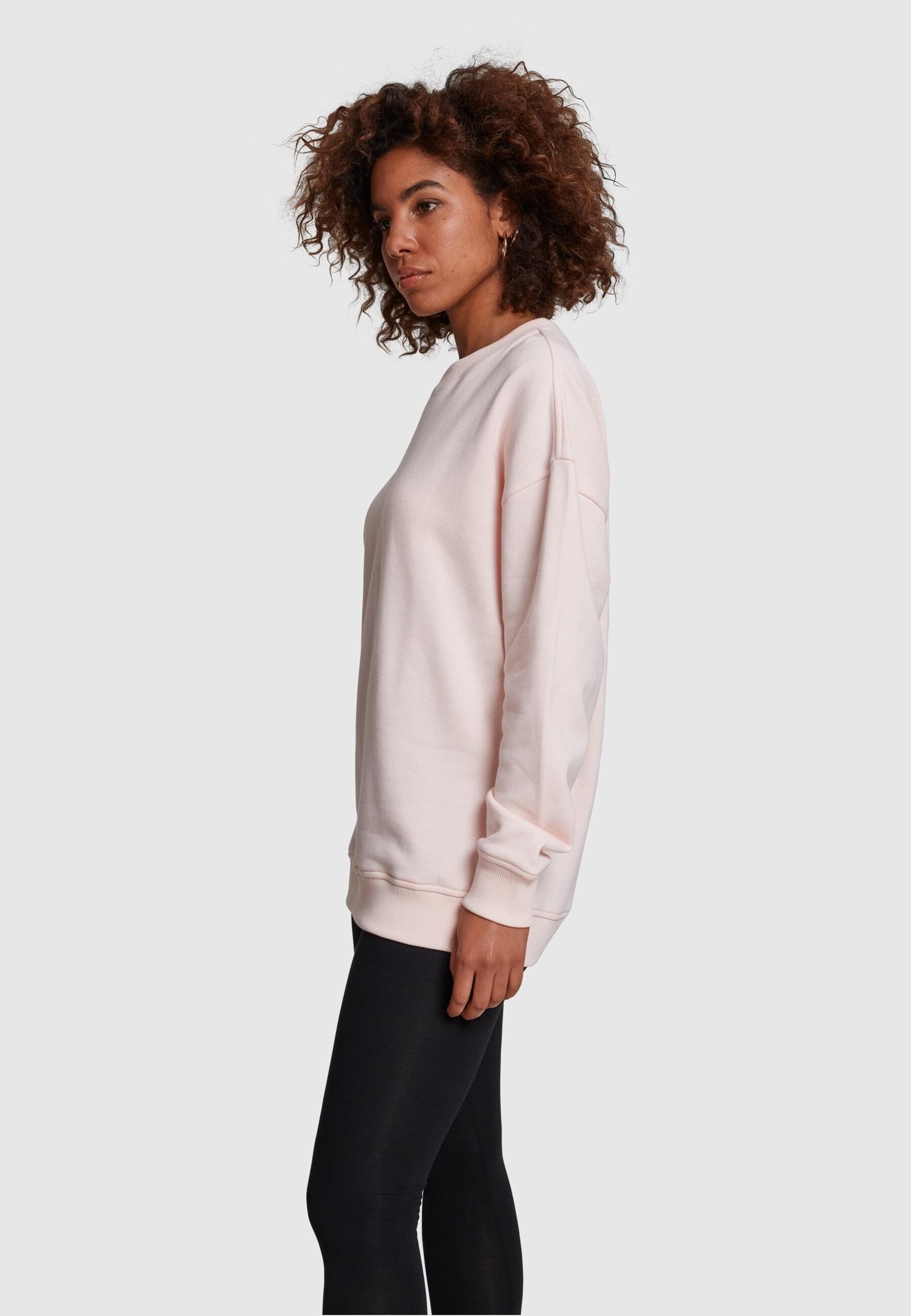 URBAN CLASSICS Sweatshirt »Urban Classics Damen Ladies Oversize Crewneck«, (1 tlg.)