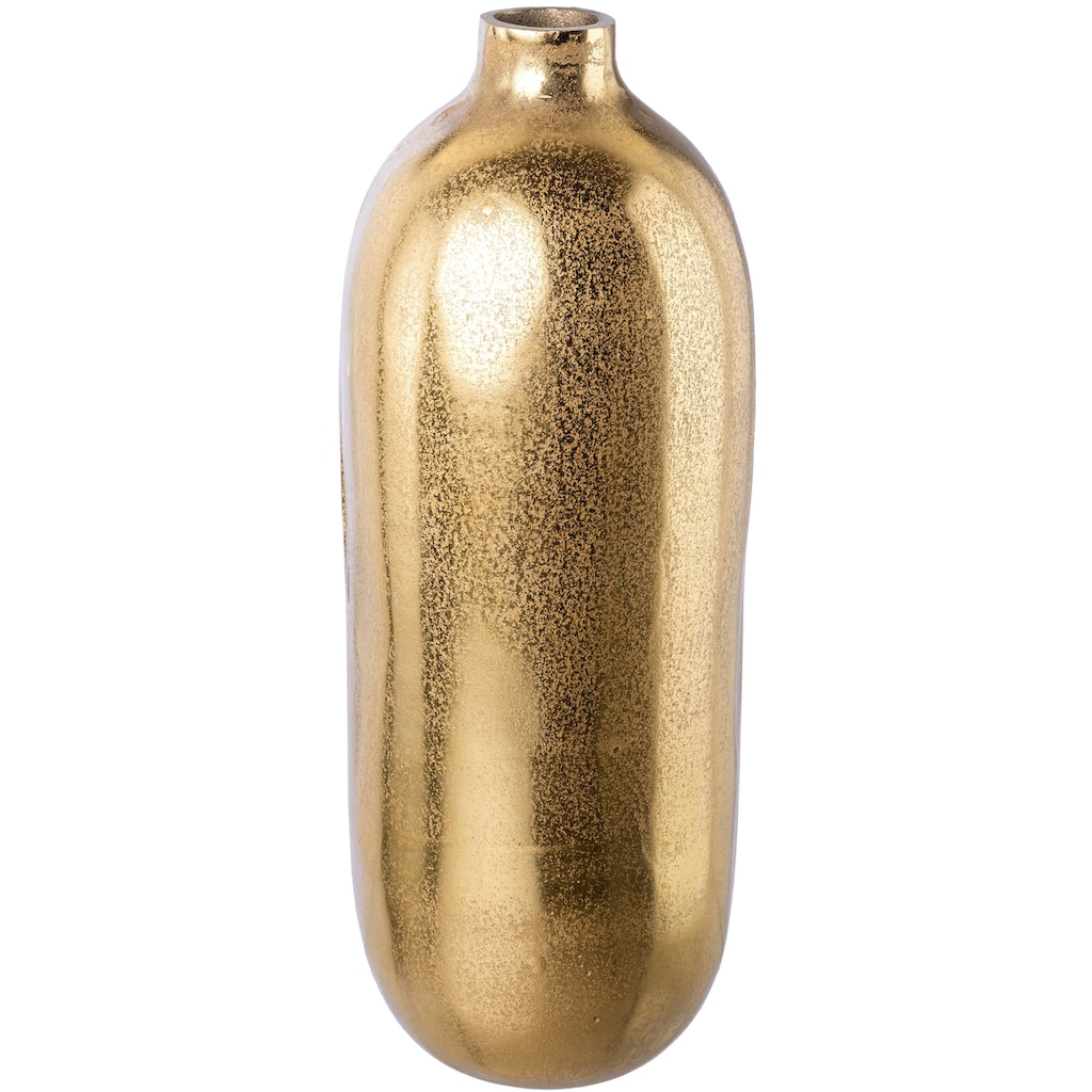 Creativ deco Bodenvase, (1 St.), in leuchtendem Gold