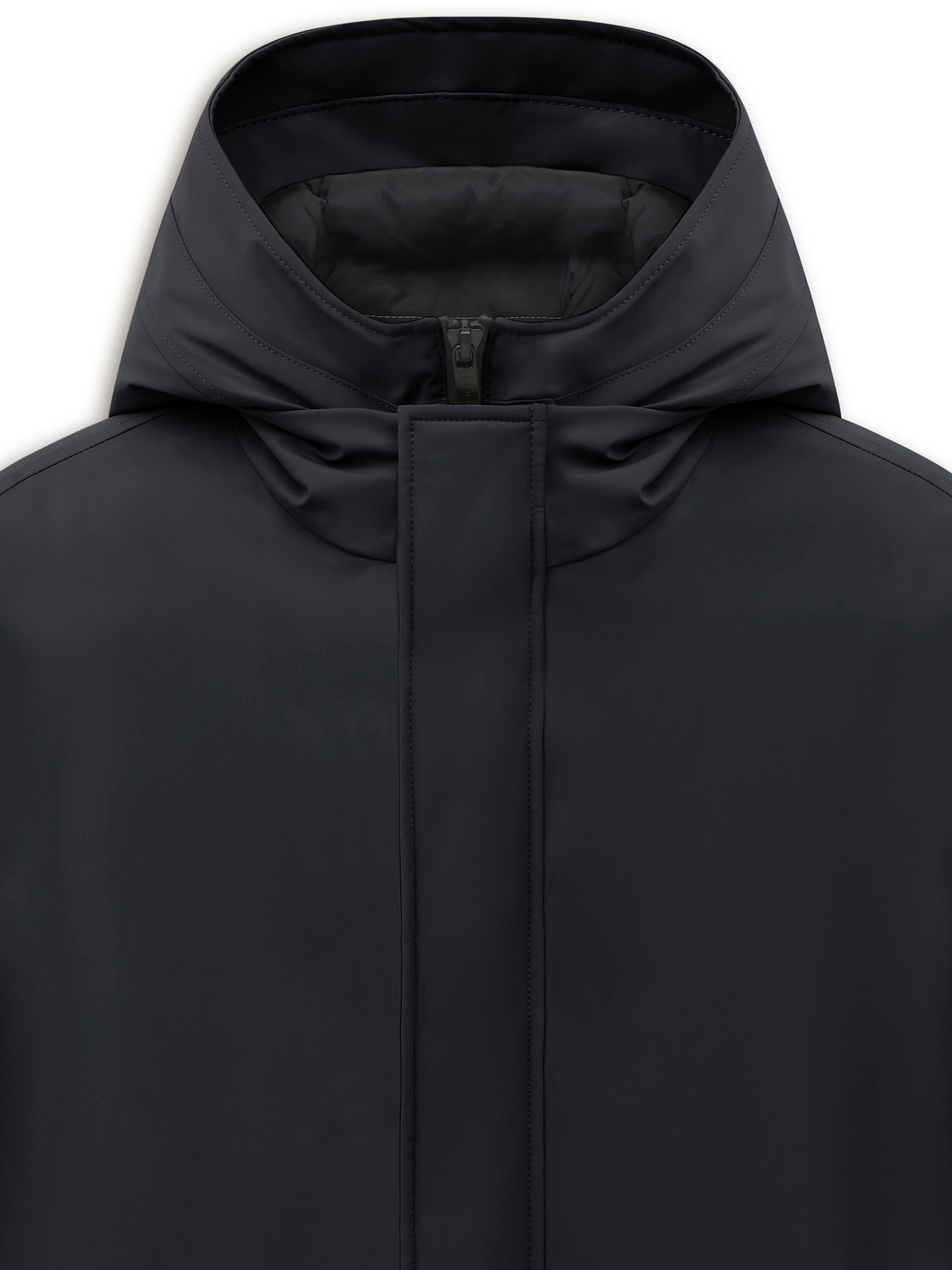 bugatti Kurzmantel »Regular Fit« Regular Fit Stretch Stehkragen Westeneinsatz