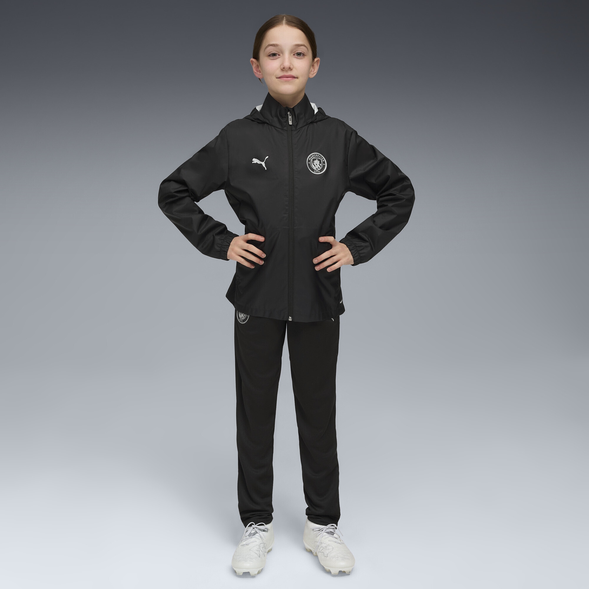 PUMA Trainingsjacke »Manchester City Allwetter-Trainingsjacke Jugendliche«