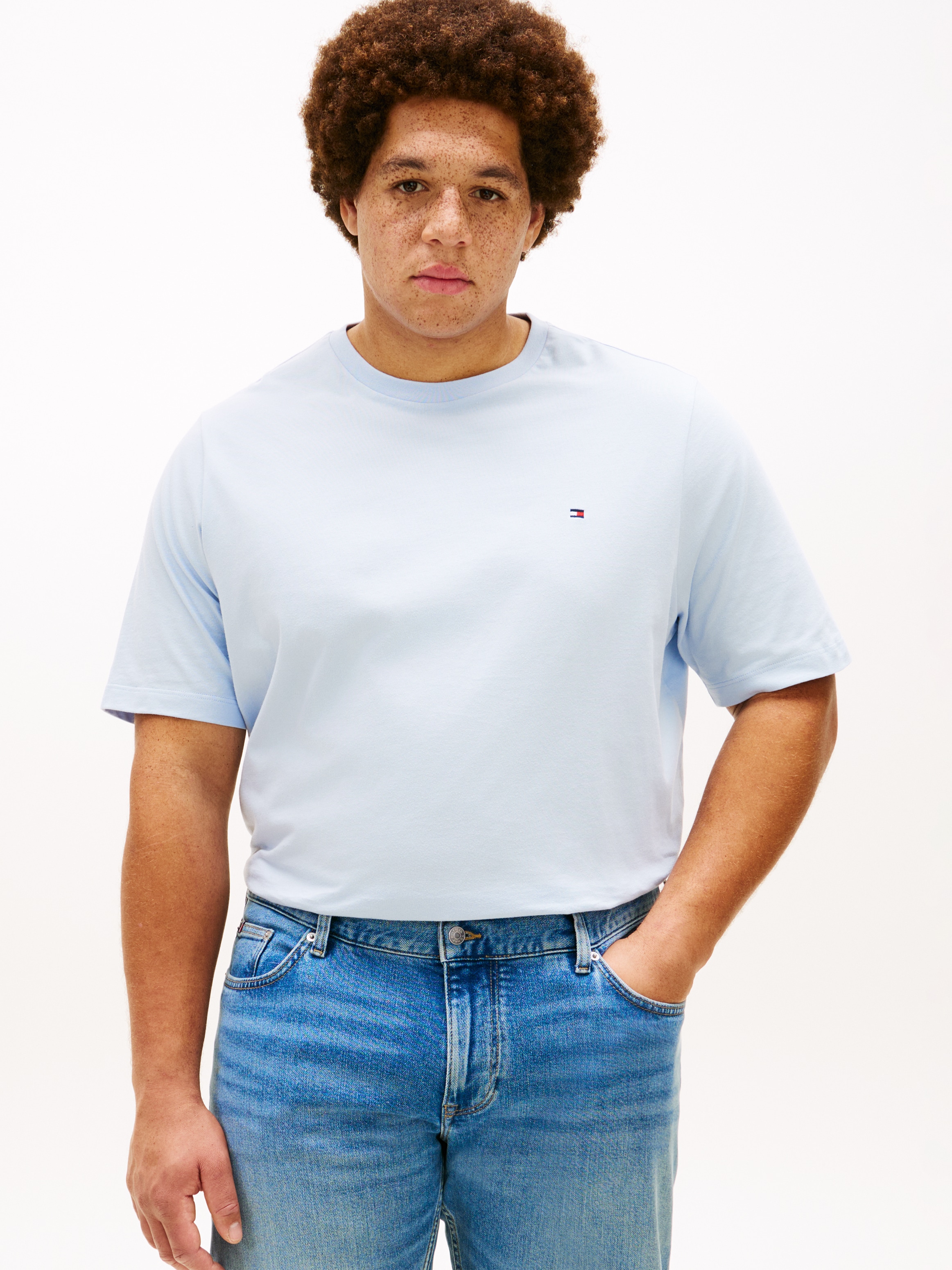 Tommy Hilfiger Big & Tall T-Shirt "BT-ESS SEASONAL REG SOLID TEE-B" Große G günstig online kaufen