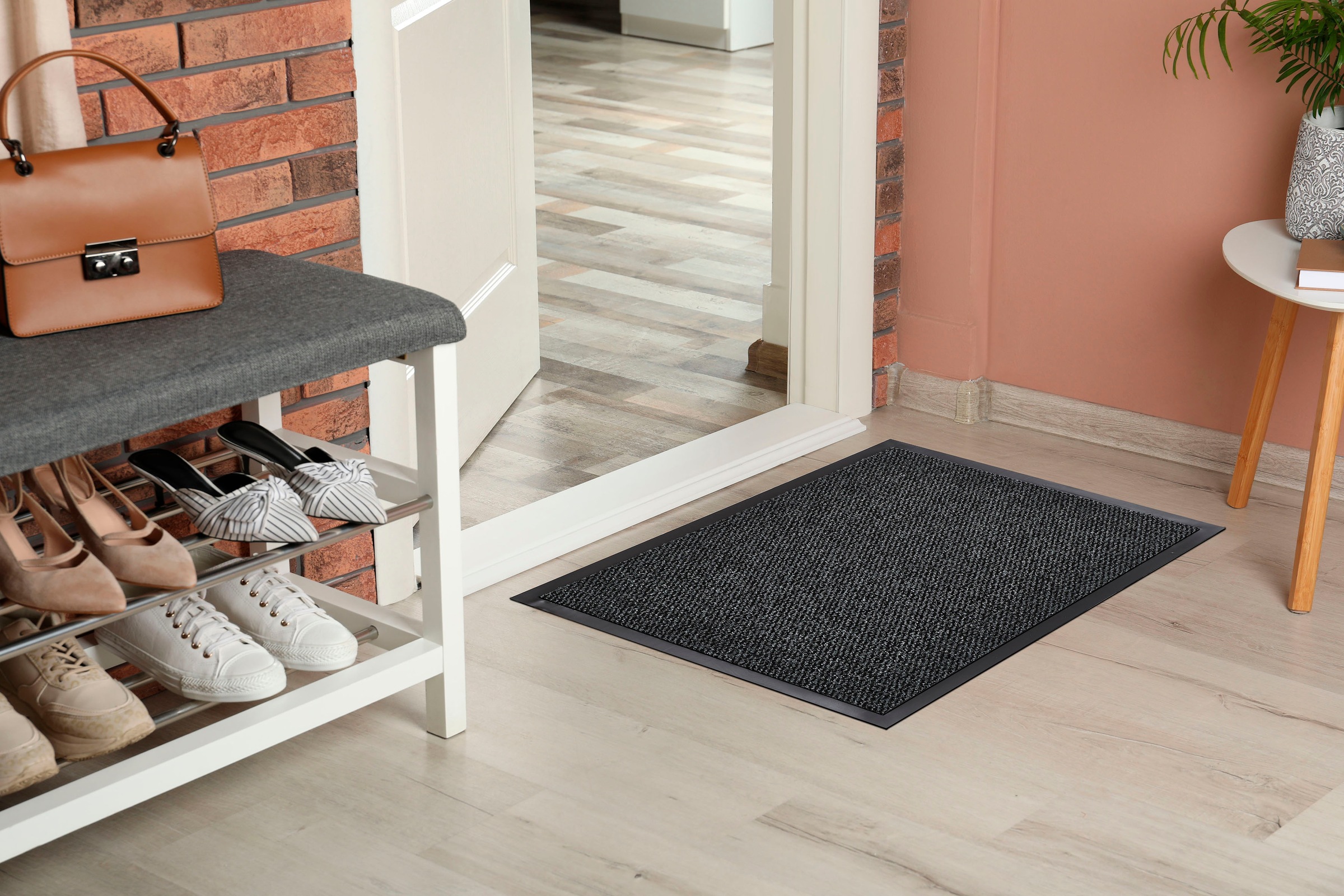 Andiamo Fußmatte "Venus, Made in Belgium" rechteckig 20 mm Höhe Schmutzfang günstig online kaufen