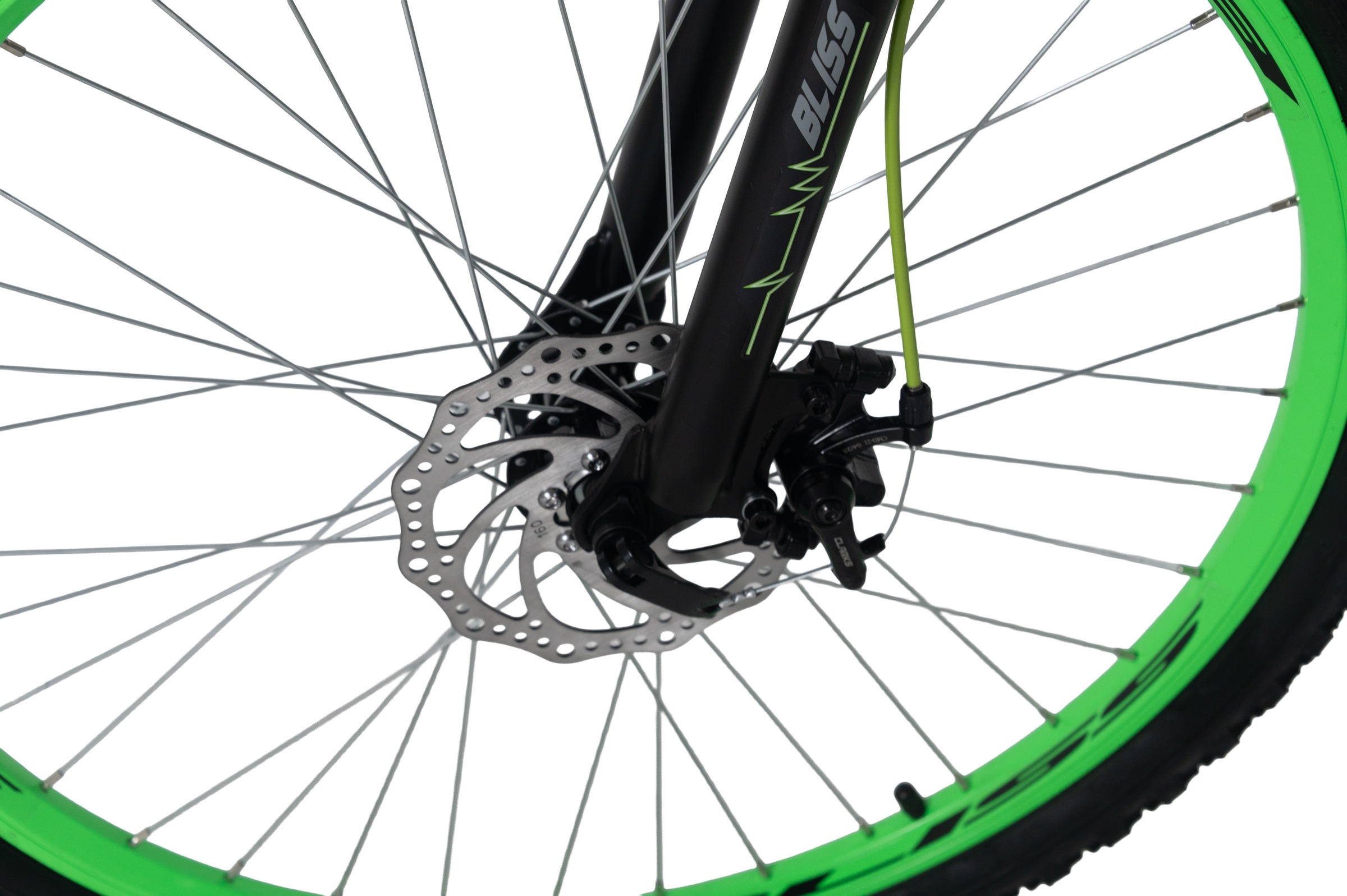 WYLD Mountainbike »WYLD Mountainbike Fully 26'' Bliss schwarz-grün 21 Gänge RH 47 cm« 21 Gang Shimano Tourney Schaltwerk Kettenschaltung