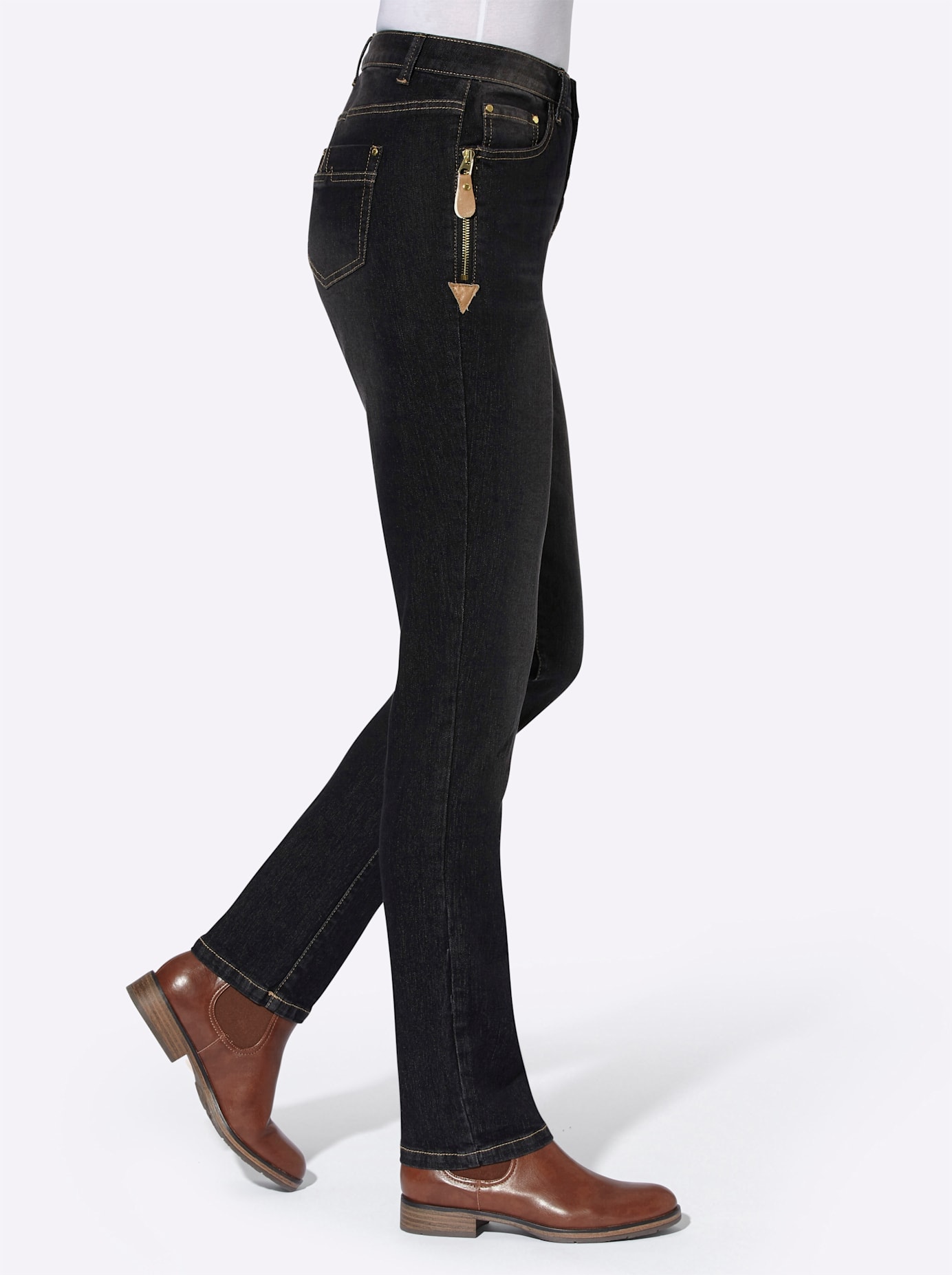 Casual Looks 5-Pocket-Jeans, (1 tlg.)