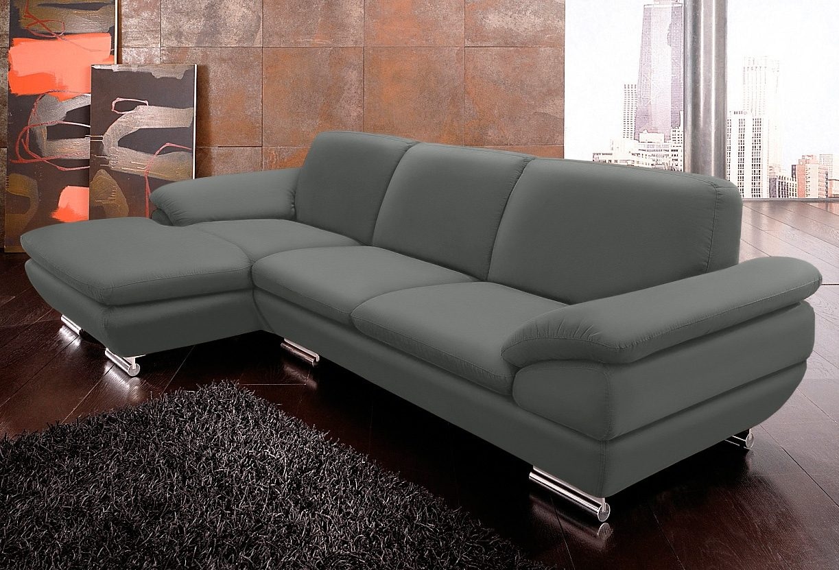 CALIA ITALIA Ecksofa "Glamour, italienisches Designsofa, tollem Sitzkomfort günstig online kaufen