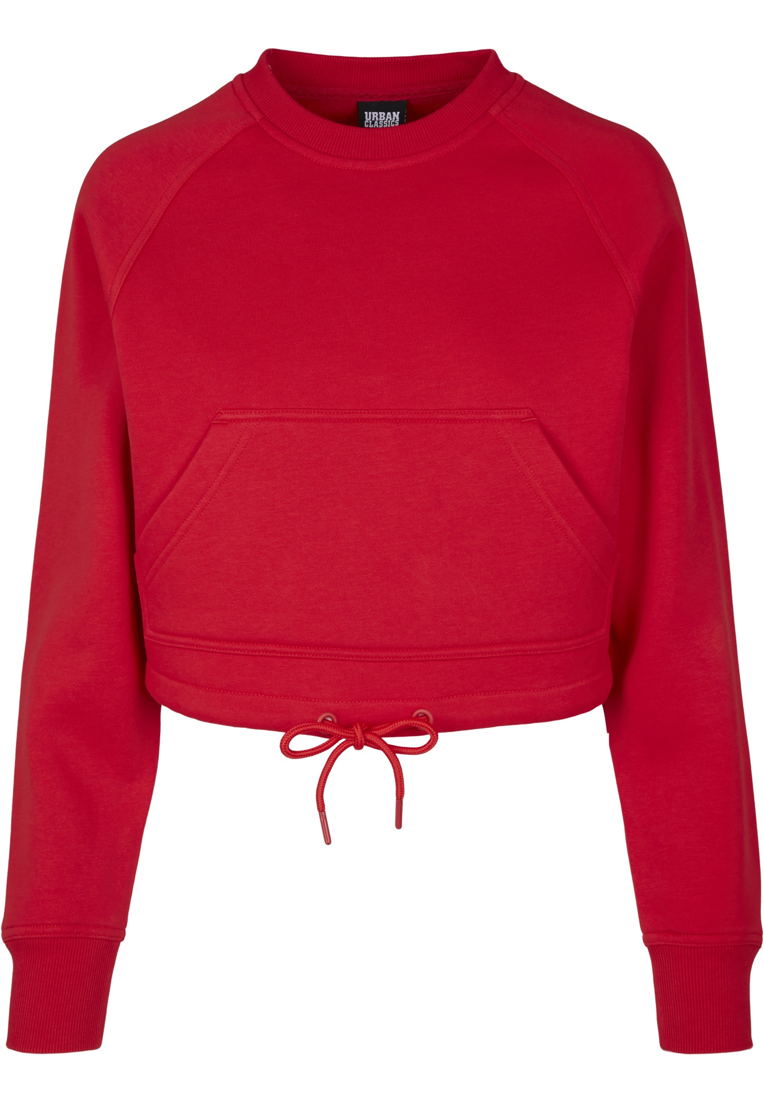 URBAN CLASSICS Sweatshirt »Urban Classics Damen Ladies Oversized Short Raglan Crew«, (1 tlg.)