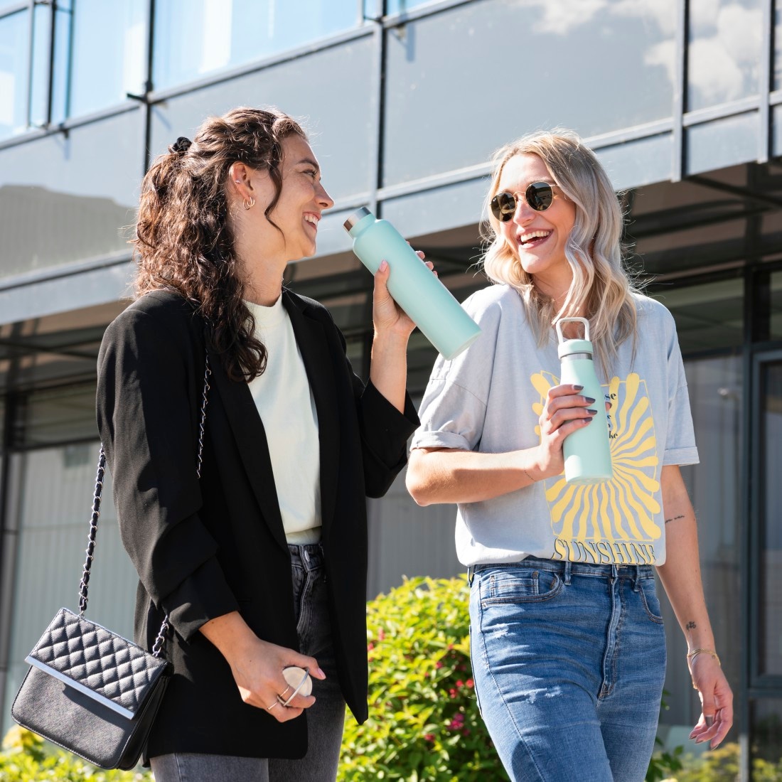 Xavax Isolierflasche »Trinkflasche 500 ml (doppelwandige Isolierflasche heiß 9 h, kalt 7 h)«